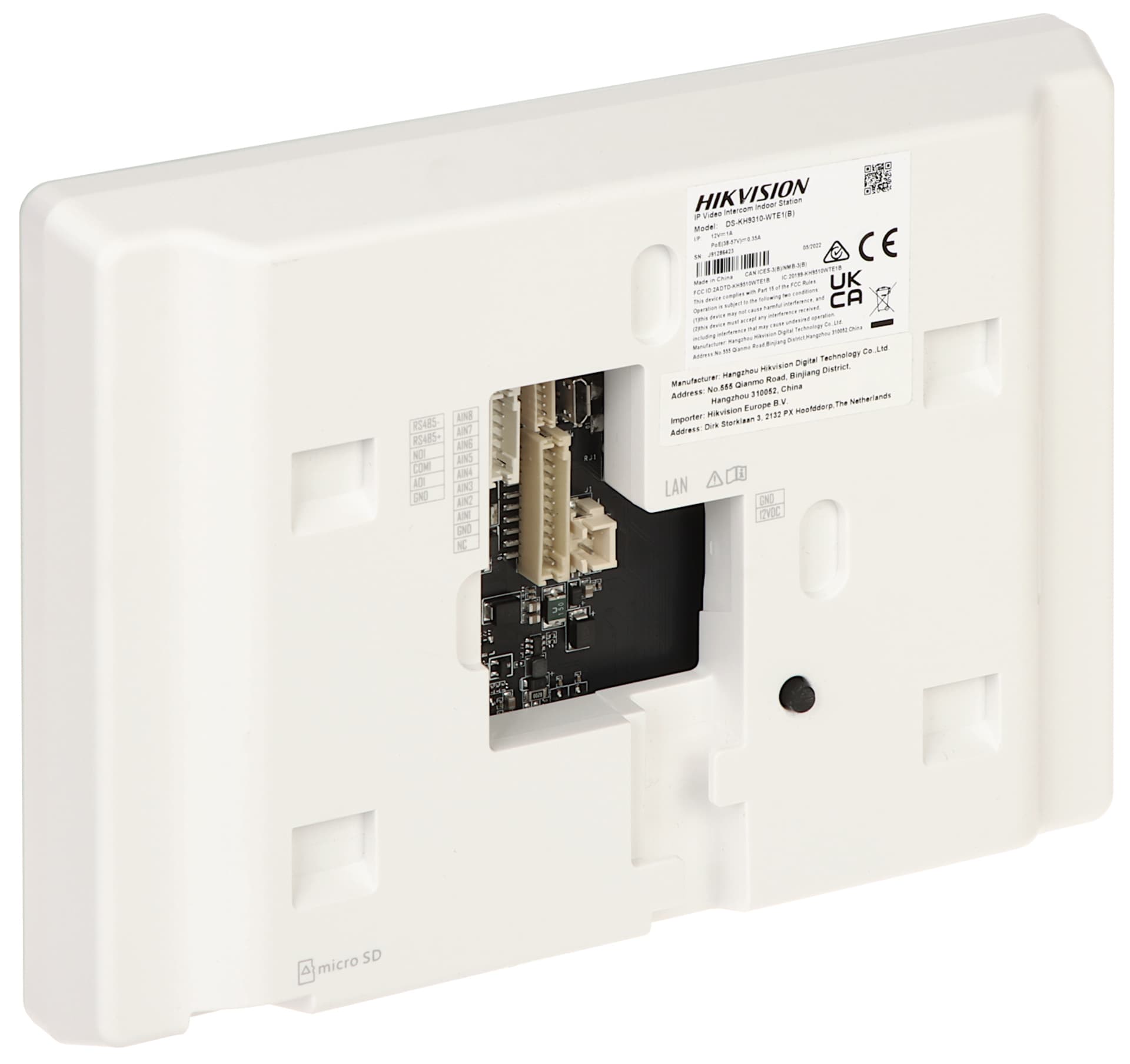 

<strong>PANEL WEWNĘTRZNY </strong>Wi-Fi / IP DS-KH9310-WTE1(B) Hikvision, B) hikvisio