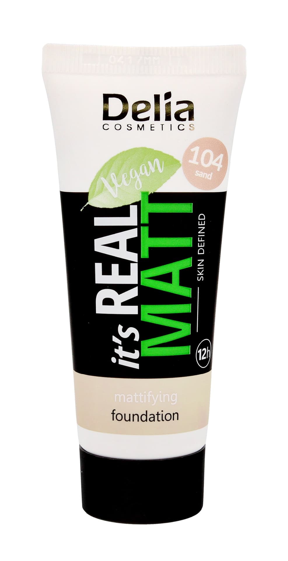 

Delia Cosmetics It's Real Matt Podkład matujący odżywczo-nawilżający nr 104 Sand 30ml