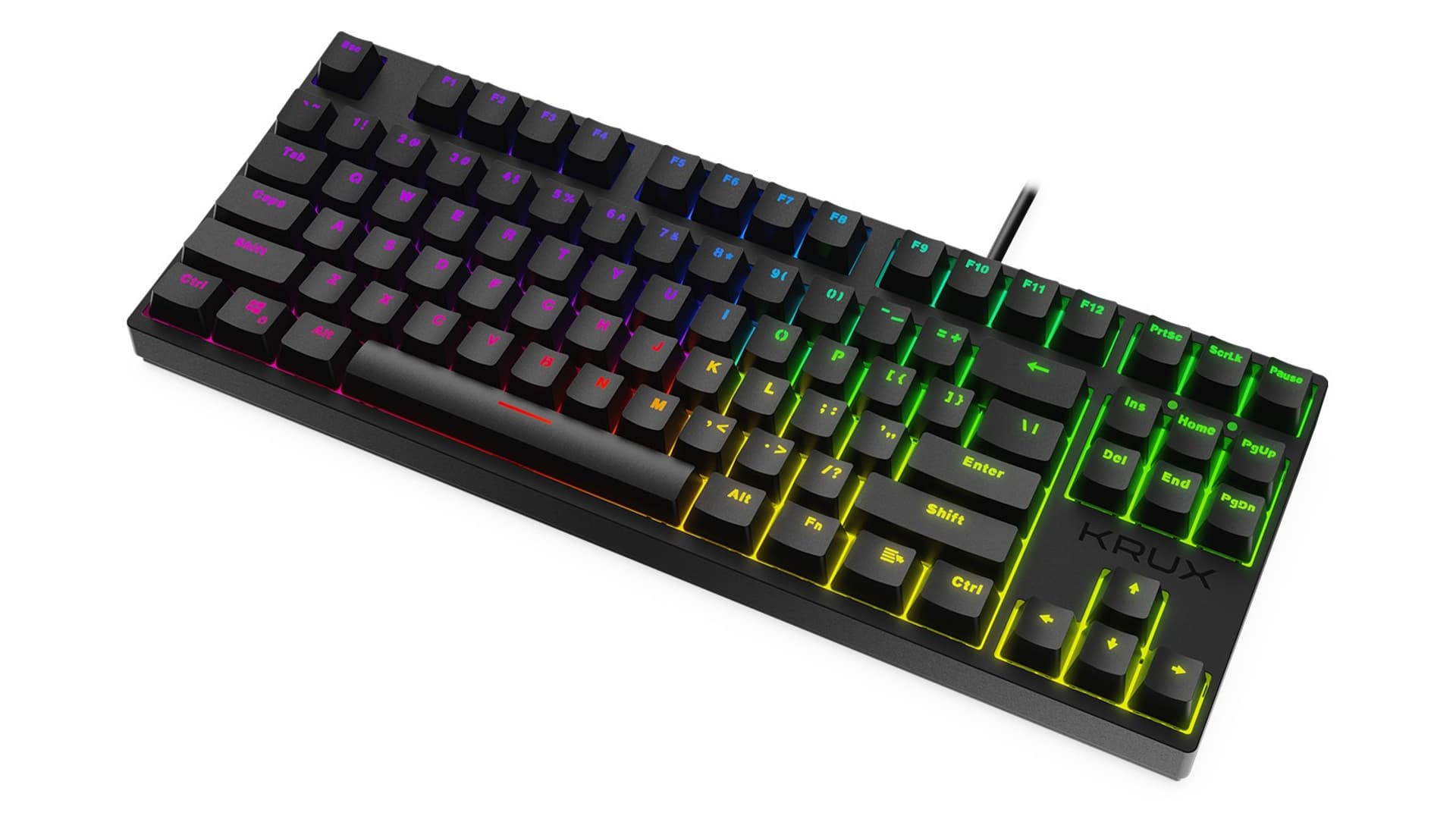 

Klawiatura gamingowa - Atax PRO RGB Gateron Brązowa