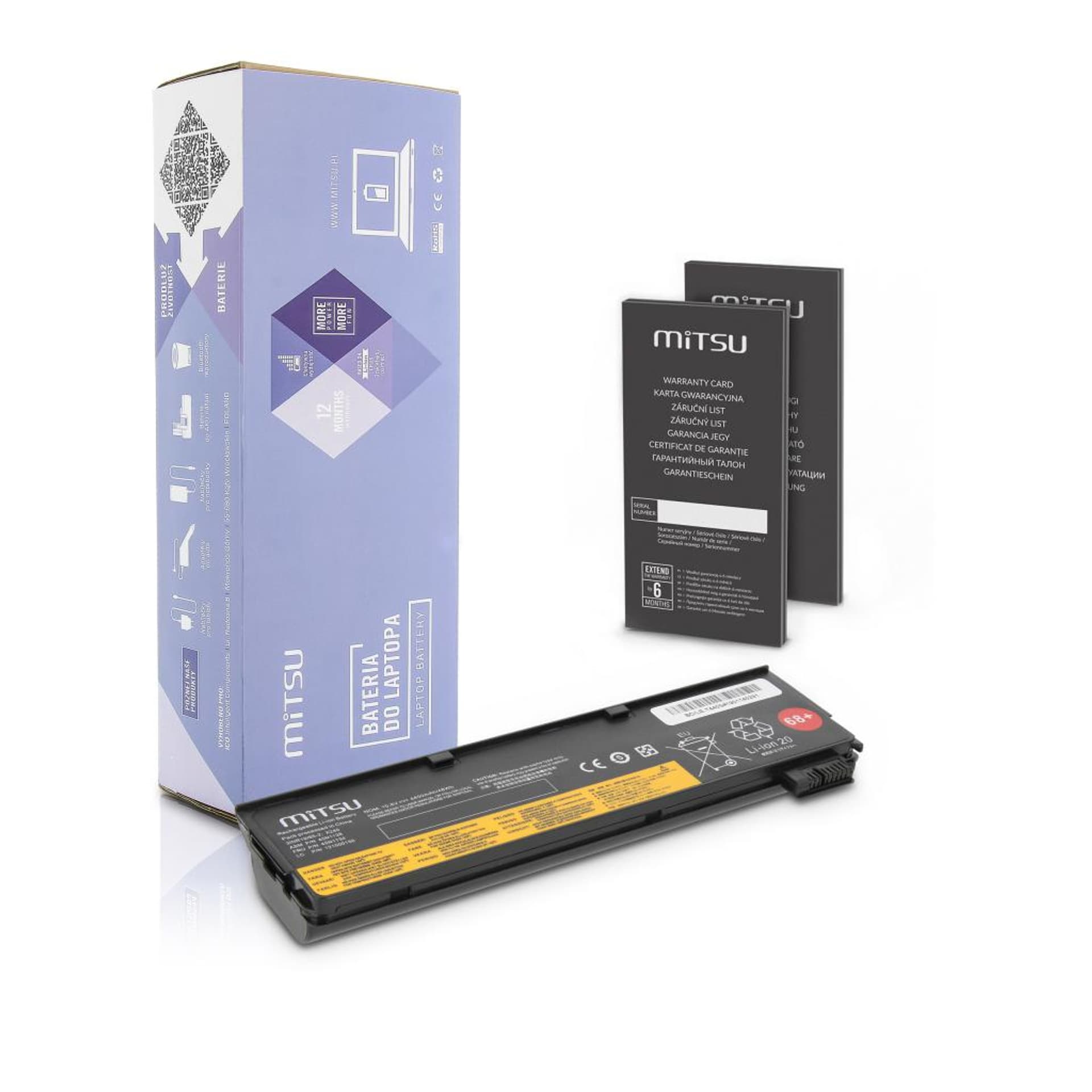 

Bateria Mitsu do Lenovo T440, X240