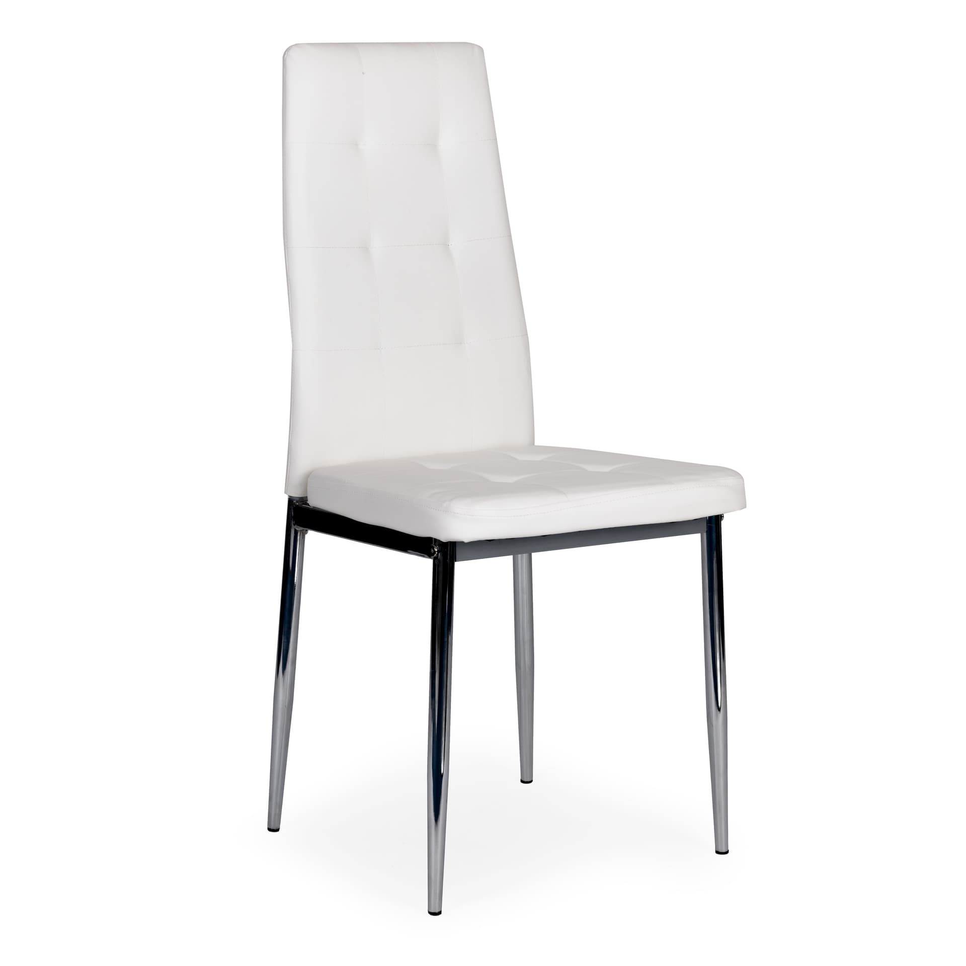 

Krzesło krzesła zestaw krzeseł do salonu chrom 4x
