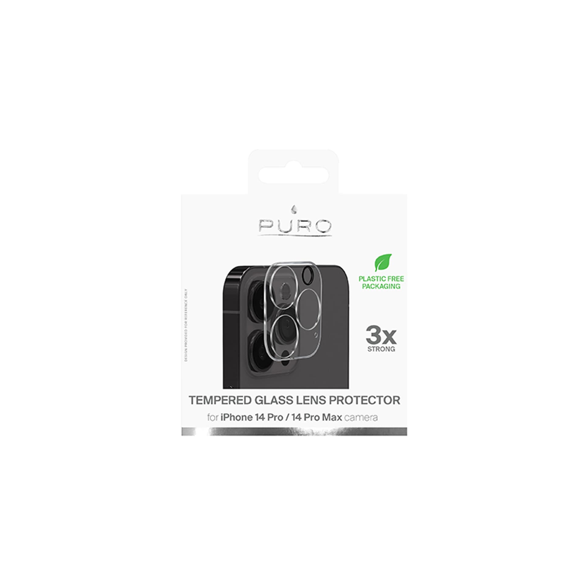 

Puro Tempered Glass Camera Lens Protector – Szkło ochronne na aparat iPhone 14 Pro / iPhone 14 Pro Max