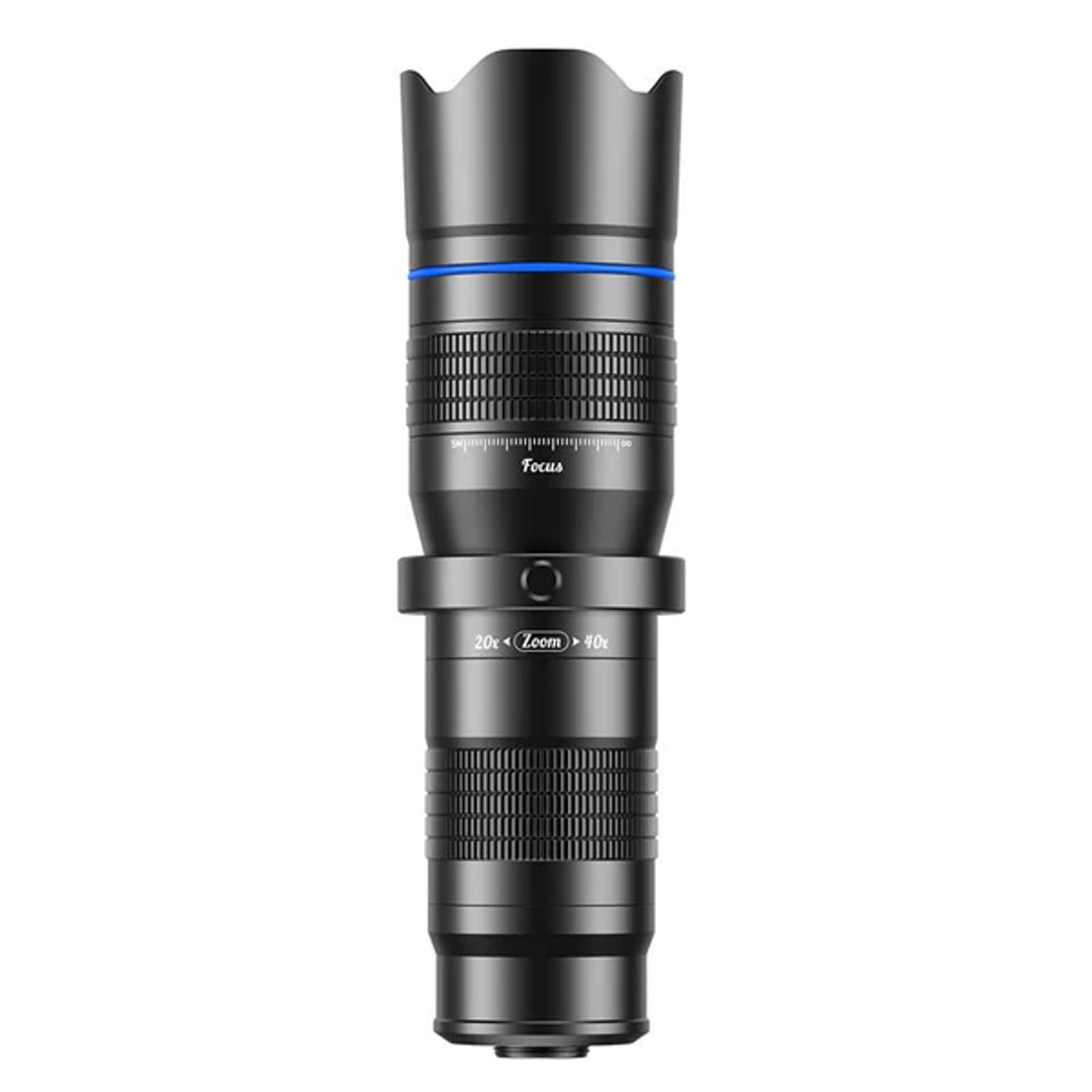 

Monokular obiektyw telefonu Zoom 20-40x Zestaw 4w1