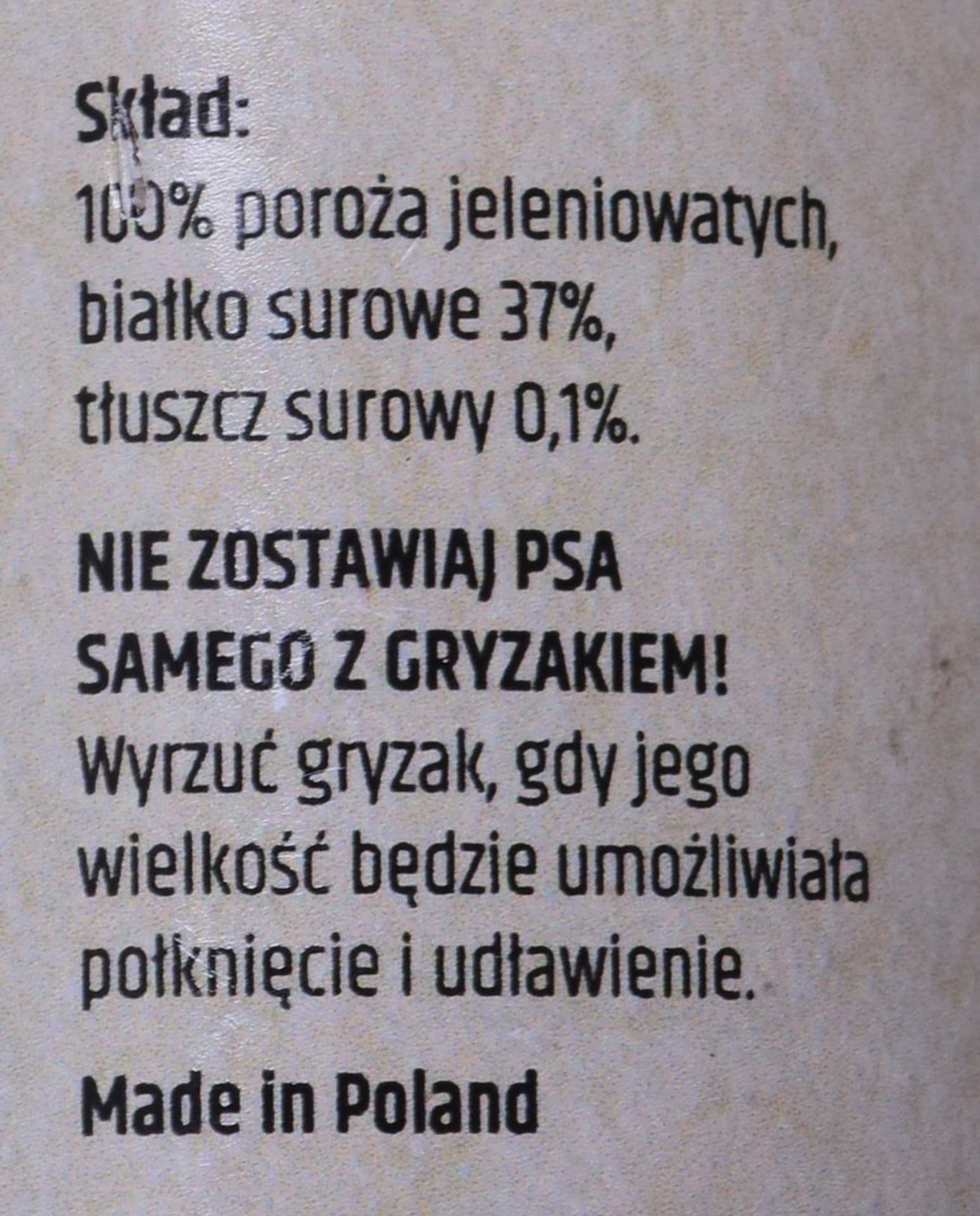 

Gryzak z poroża jelenia S (easy)