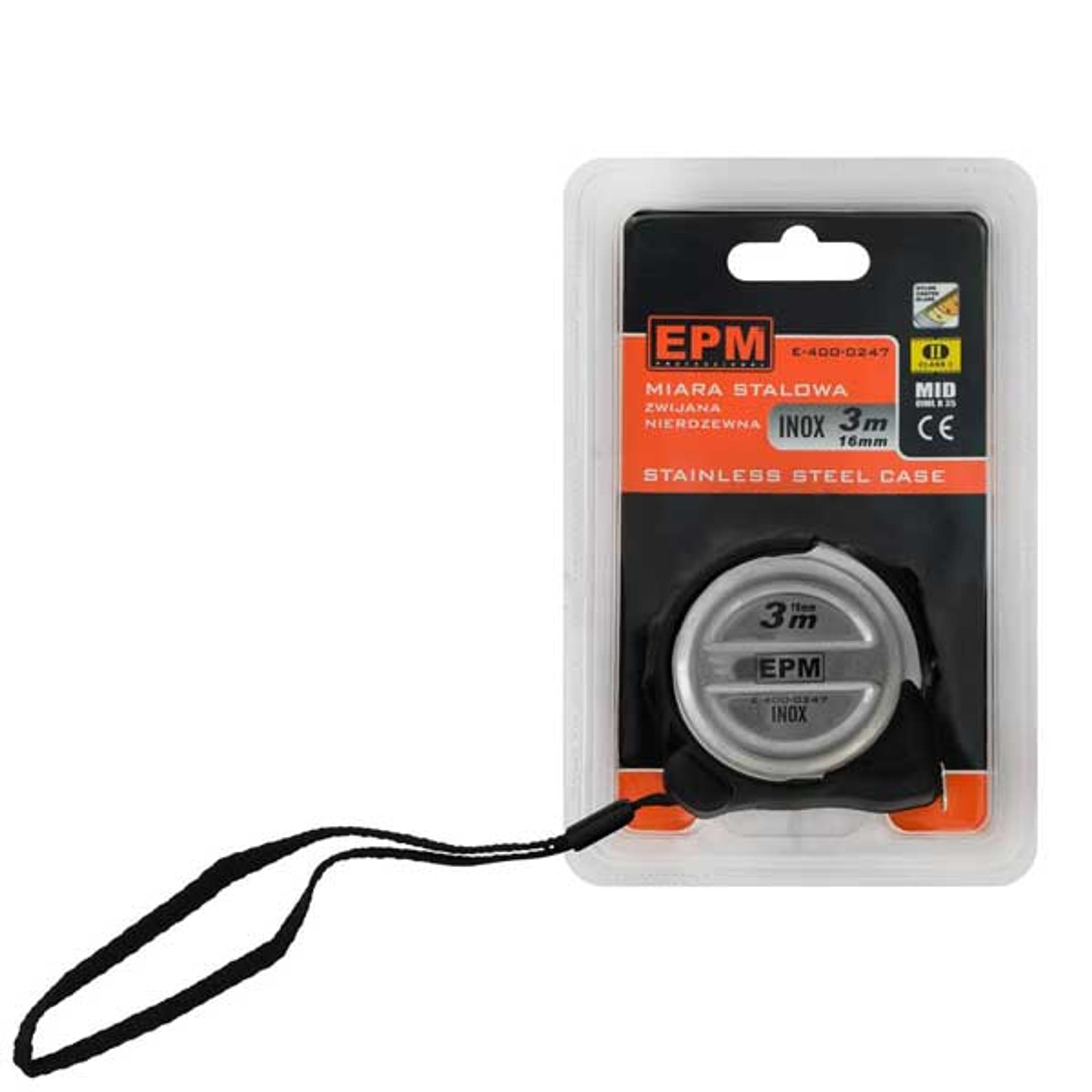 

MIARA ZWIJANA INOX 3M*16MM