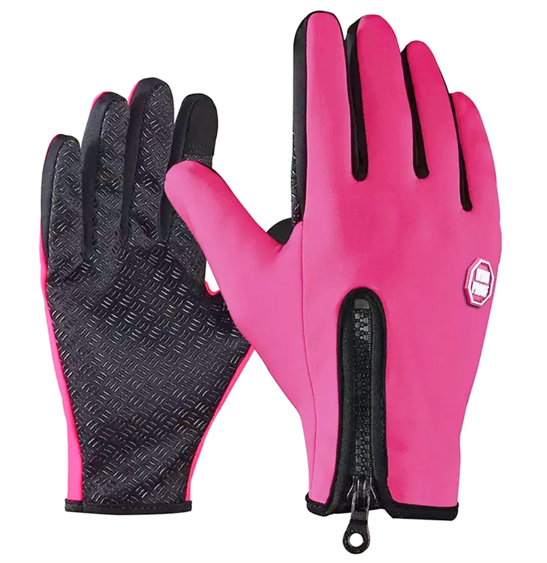 

BQ19N Rękawiczki sport m dotyk pink