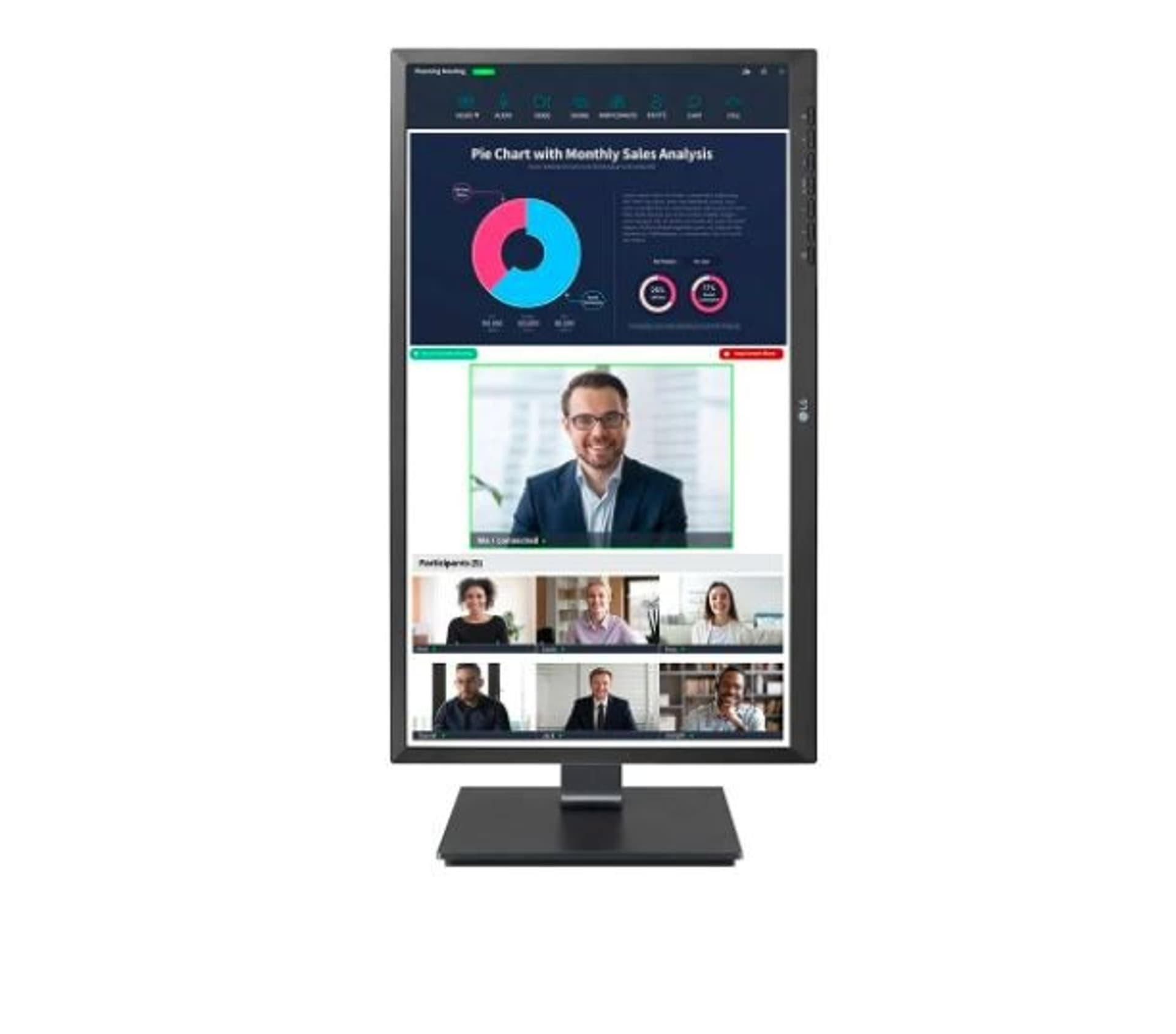 

Monitor 24BP750C-B 23,8 cali IPS Full HD 5ms 16:9