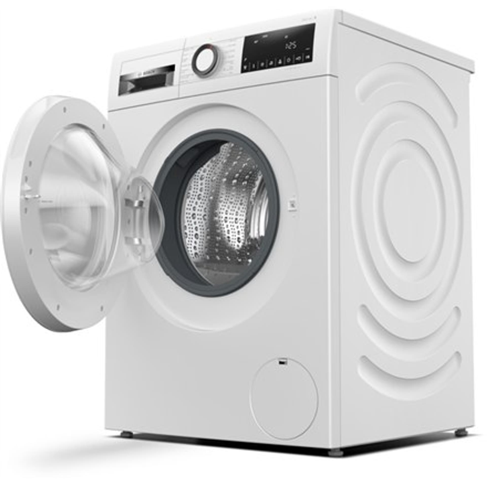 

Pralka Bosch WGG1420LSN Klasa efektywności energetycznej A, Ładowanie od przodu, Pojemność prania 9 kg, 1200 obr/min, Głębokość