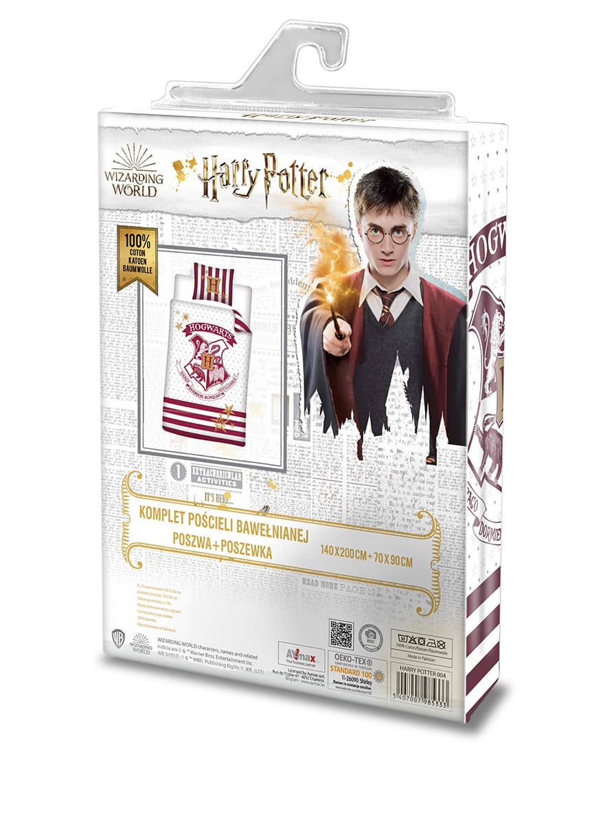 

Pościel młodzieżowa Harry Potter 004 140x200cm + poduszka 70x90cm