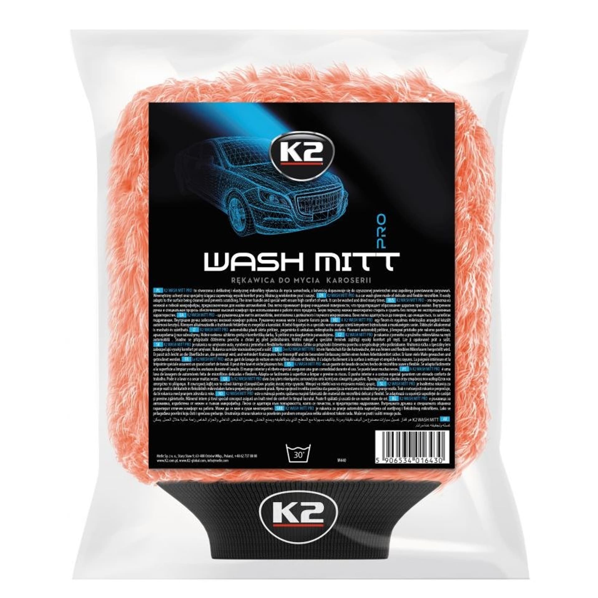 

K2 WASH MITT - rękawica do mycia z delikatnej mikrofibry