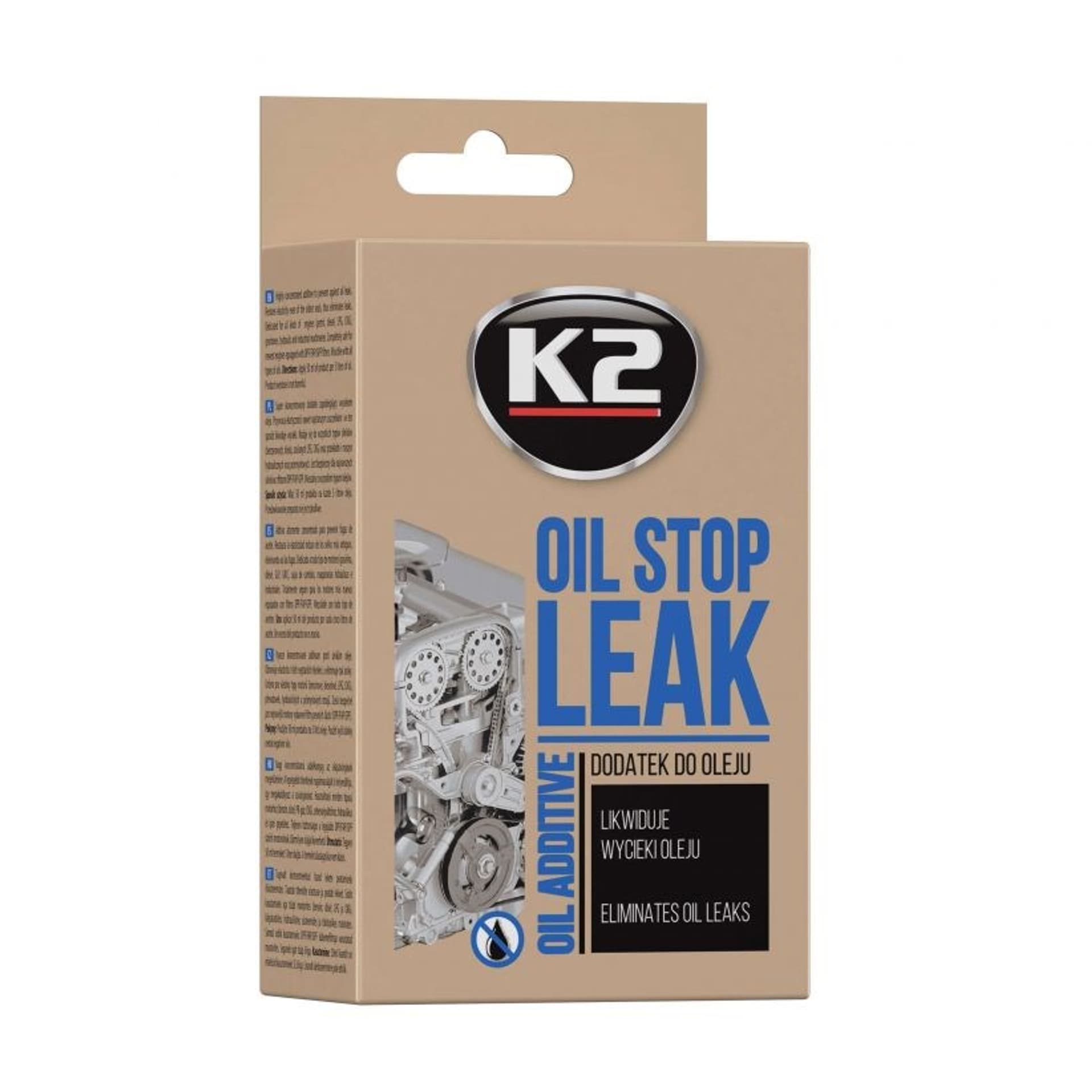 

K2 STOP LEAK OIL 50ml- dodatek zapobiegający wyciekom oleju