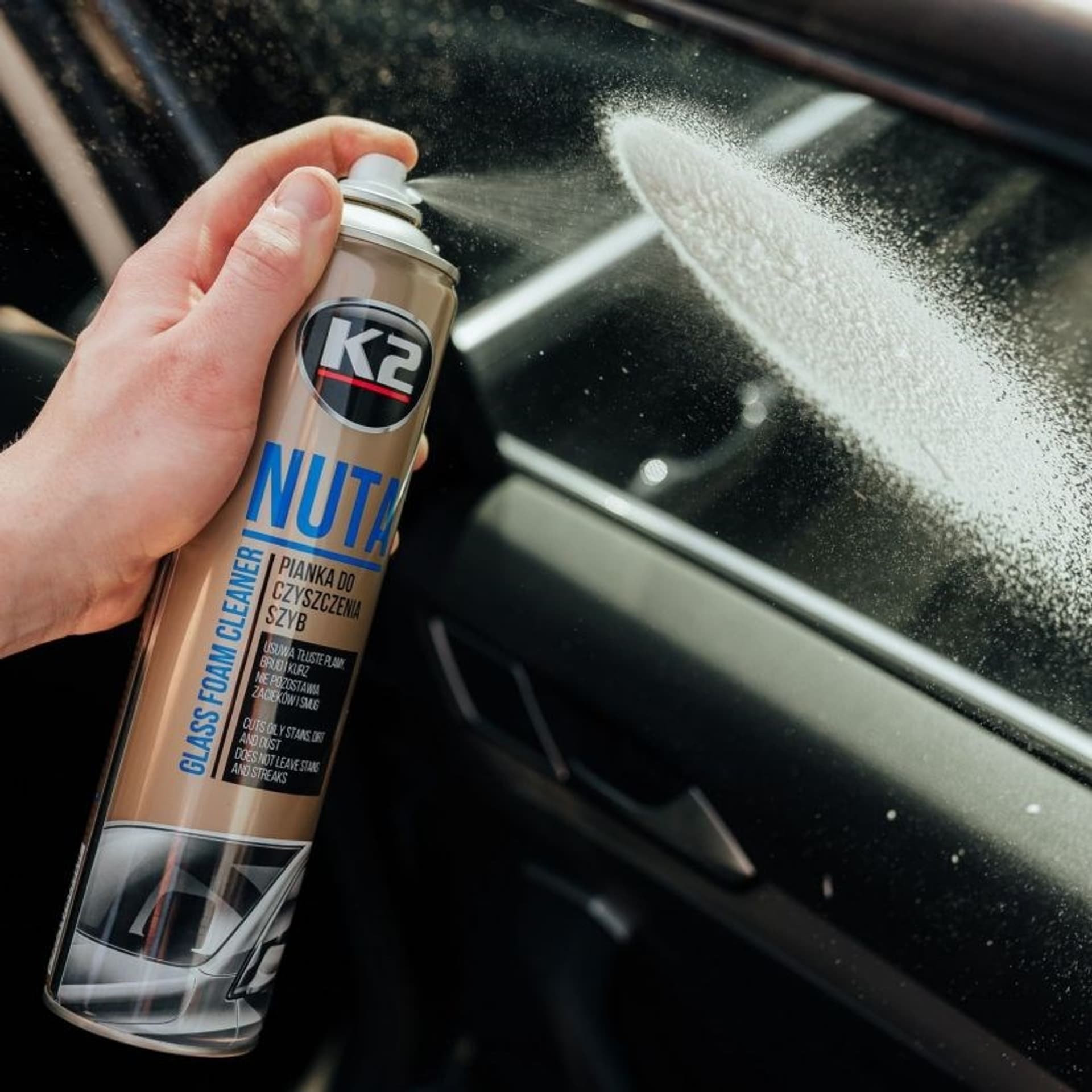 

K2 NUTA 600ml - pianka do mycia szyb