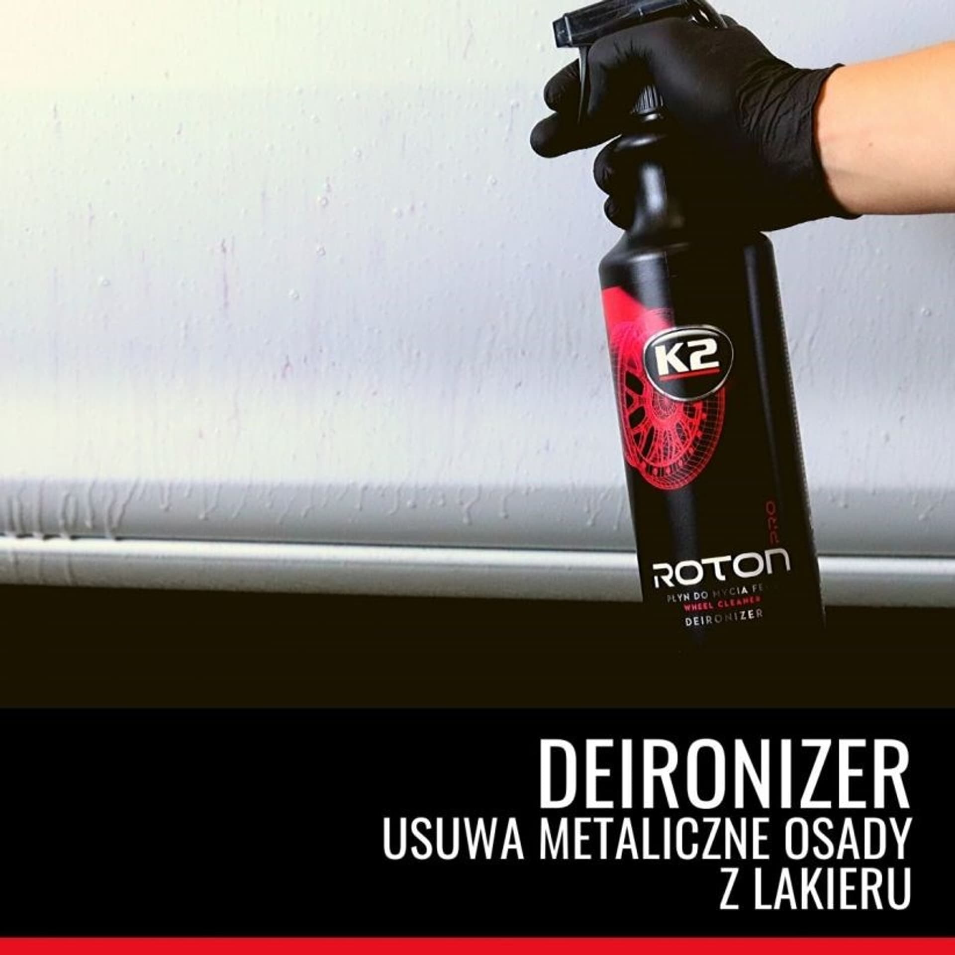 

K2 ROTON PRO 1L - żelowy płyn do mycia felg