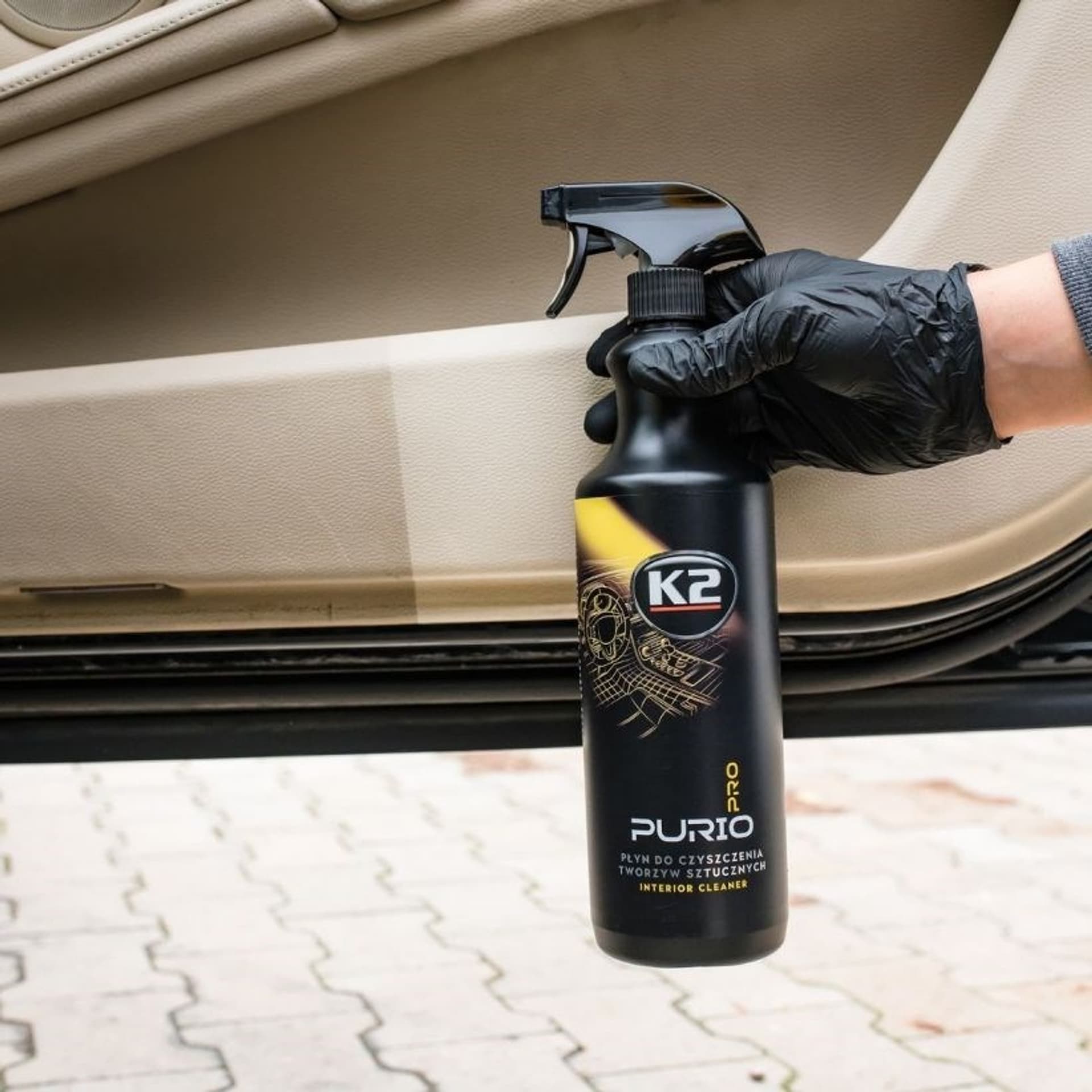 

K2 PURIO PRO 1L - płyn do czyszczenia tworzyw sztucznych