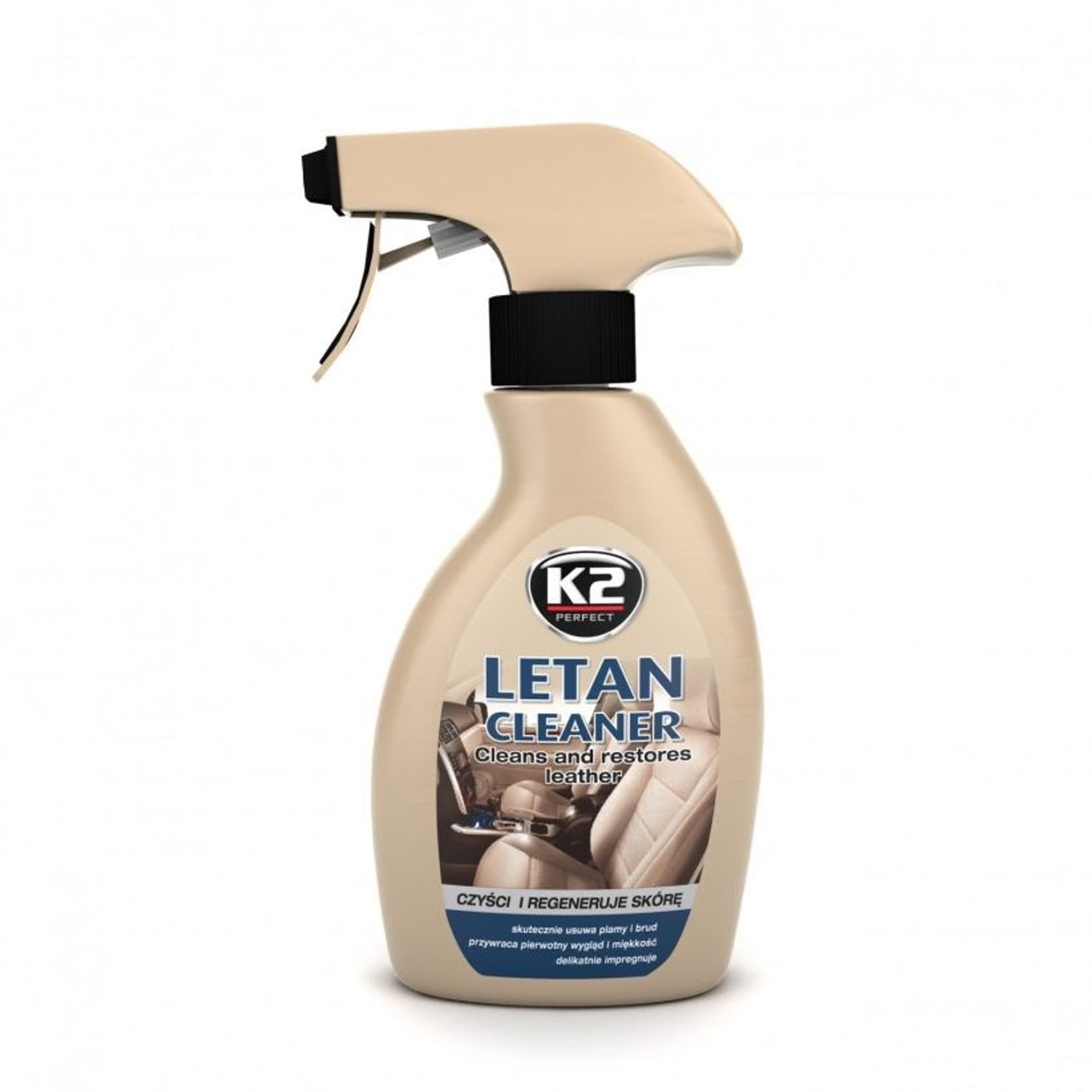 

K2 LETAN CLEANER 250ml - środek do czyszczenie skóry