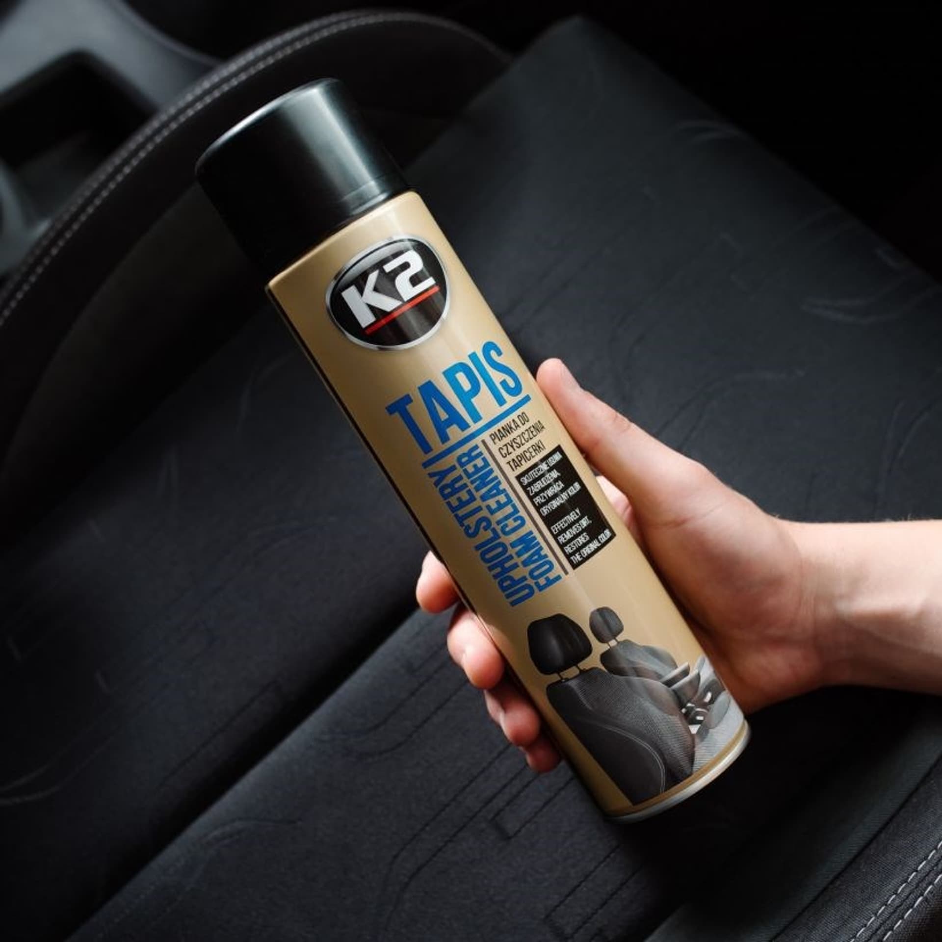 

K2 TAPIS 600ml - pianka do czyszczenia tapicerki
