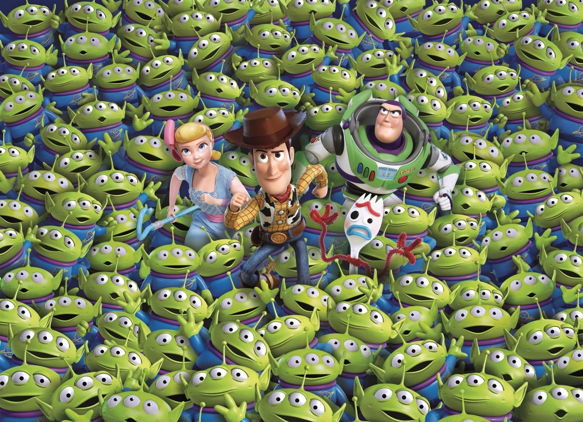 

Puzzle 1000 elementów Impossible Puzzle! Toy Story 4
