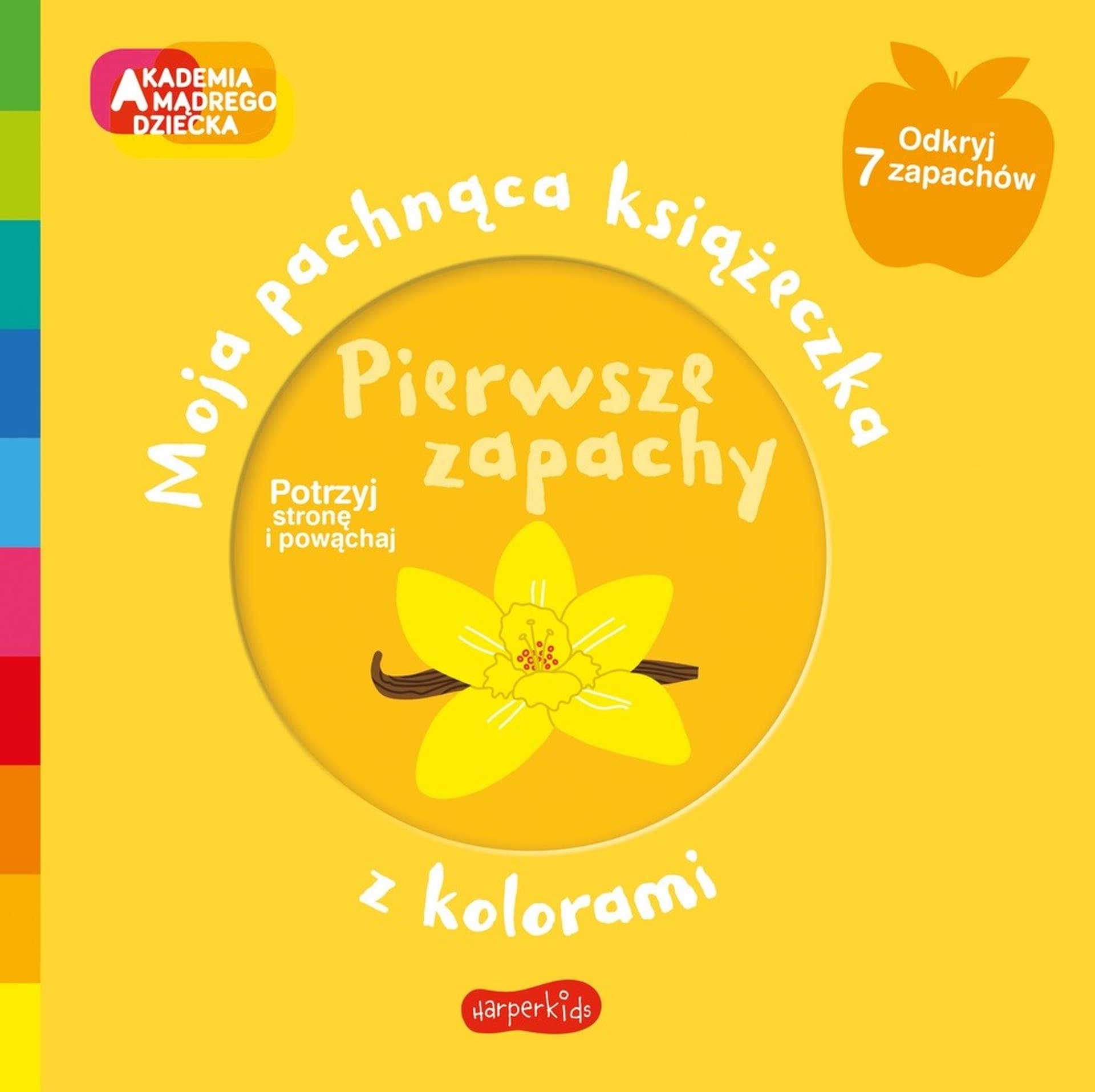 

Książeczka pachnąca Akademia Mądrego Dziecka Pierwsze Zapachy