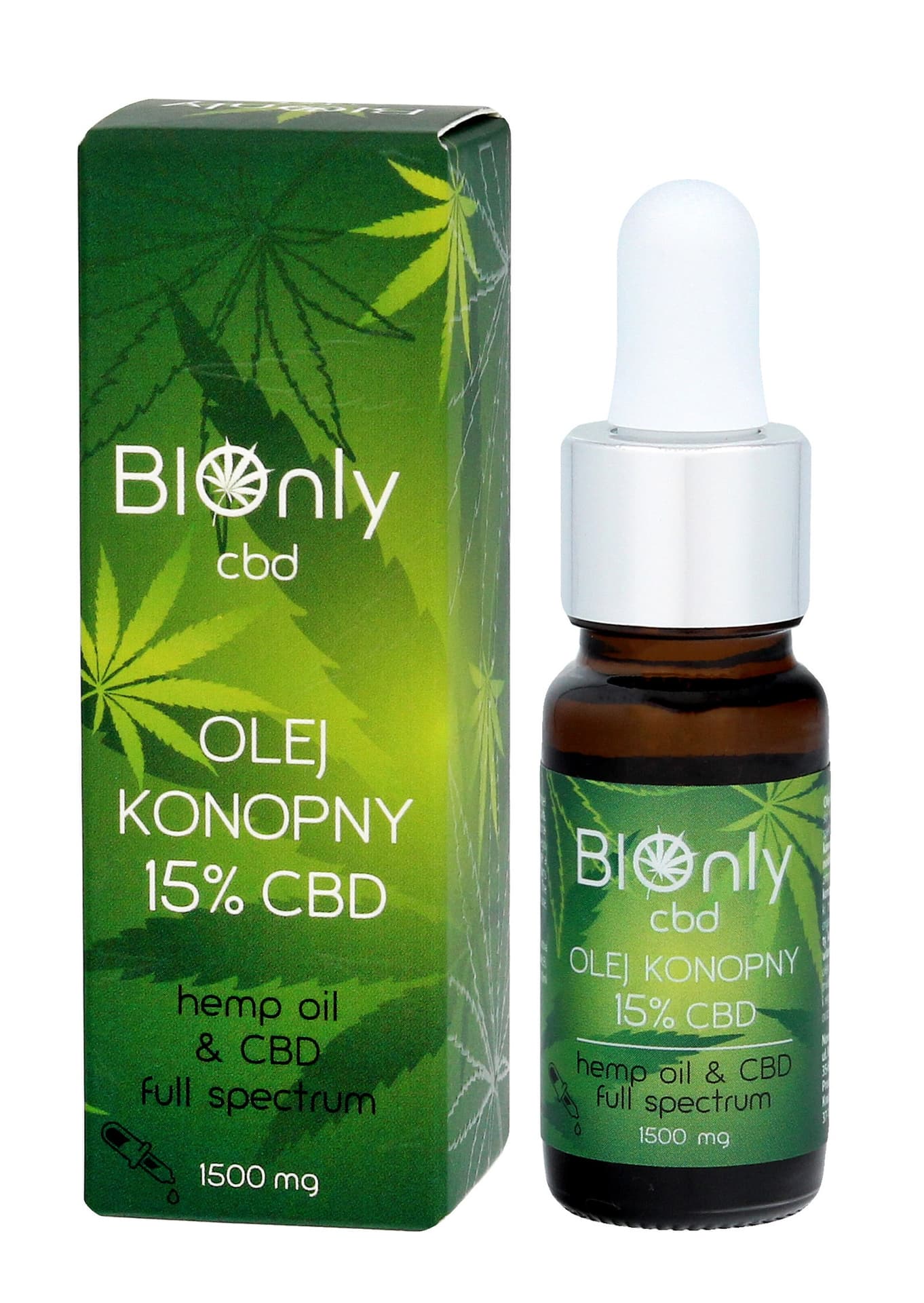 

BIOnly CBD Olej konopny 15%