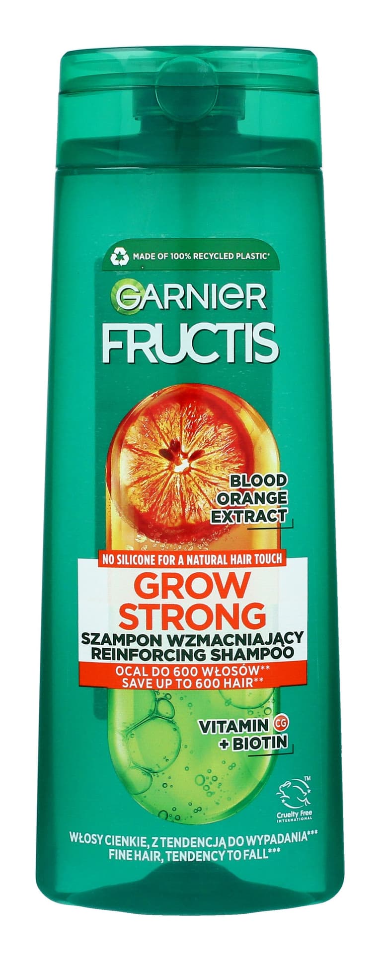 

Fructis Grow Strong Szampon do włosów wzmacniający - Blood Orange 400ml
