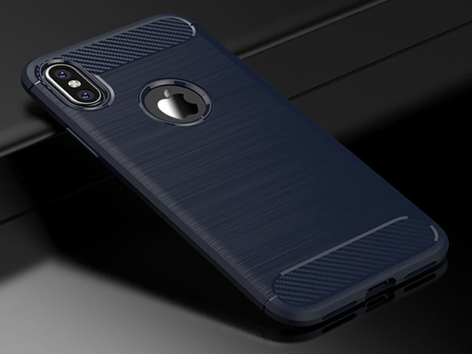 

Etui Alogy Rugged Armor Apple iPhone X/Xs Granatowe