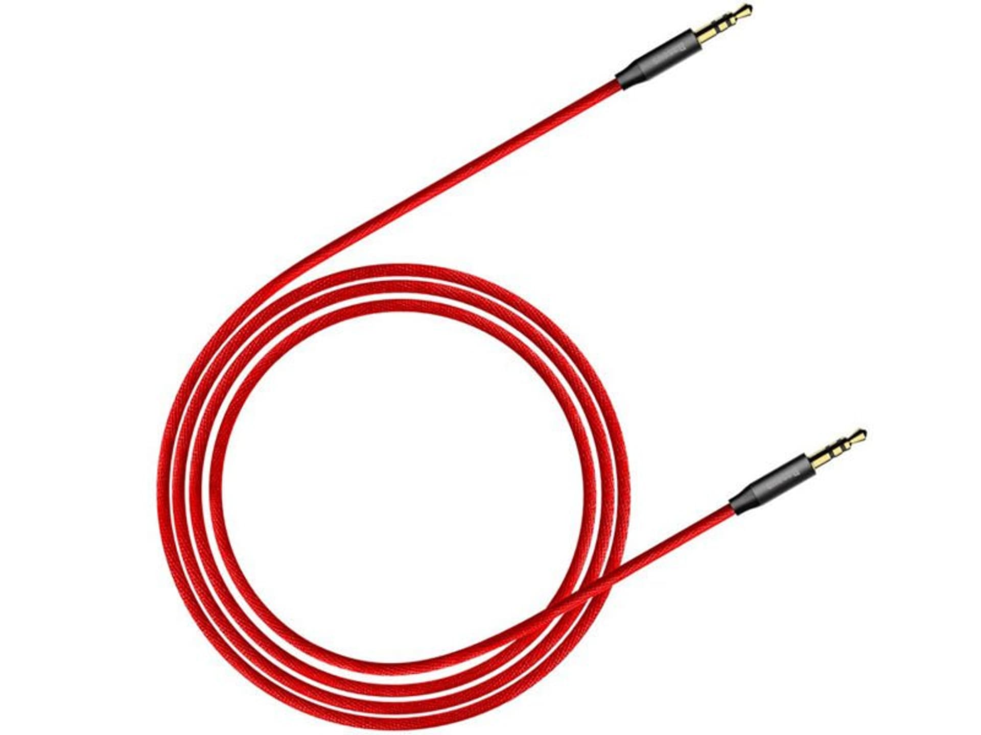 

Baseus Yiven M30 kabel audio mini Jack 3.5mm 1m czerwony