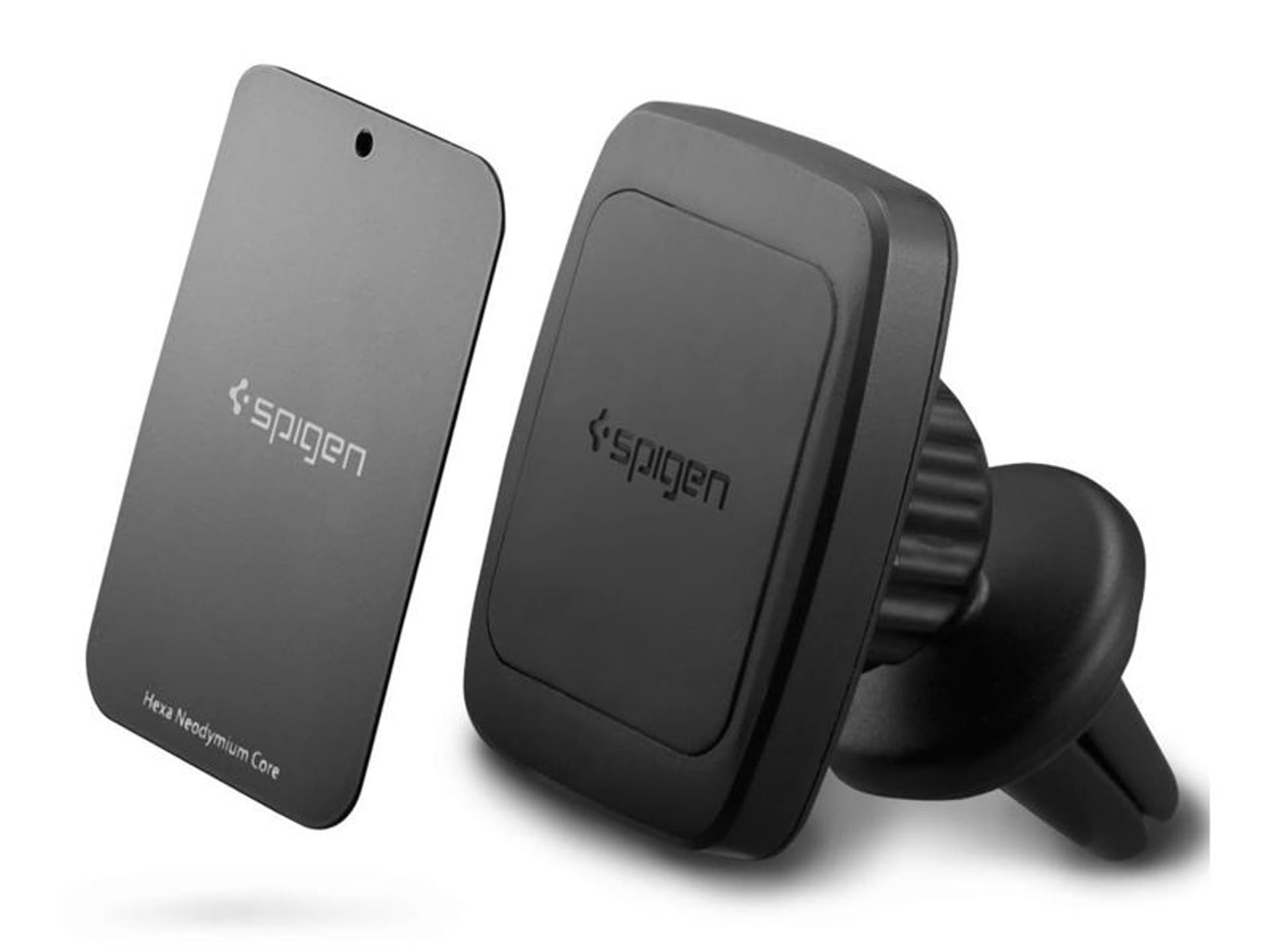 

Uchwyt samochodowy Spigen Kuel H12 magnetyczny na kratkę black