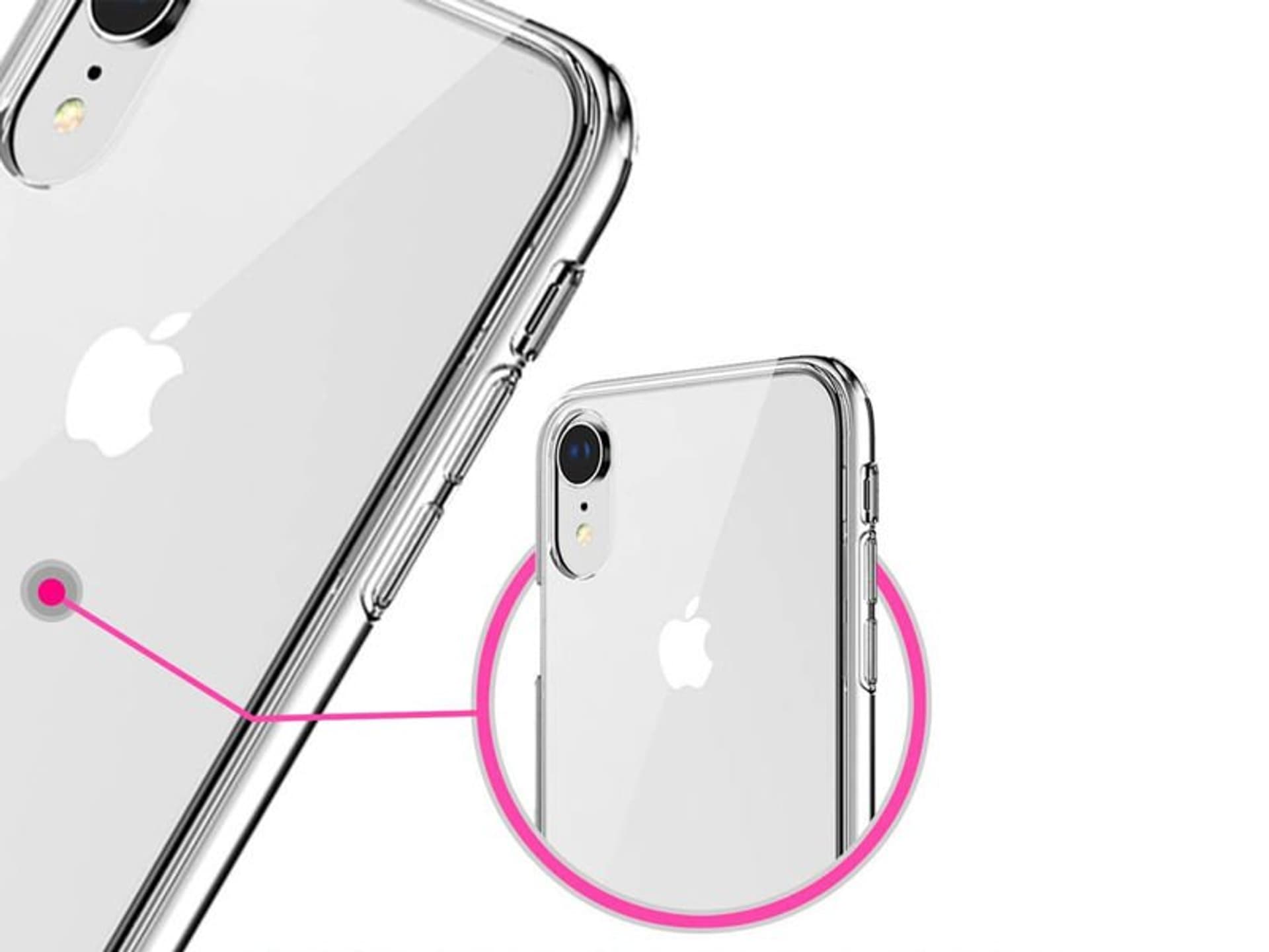 

Etui iPhone XR silikonowe przezroczyste Crystal Case