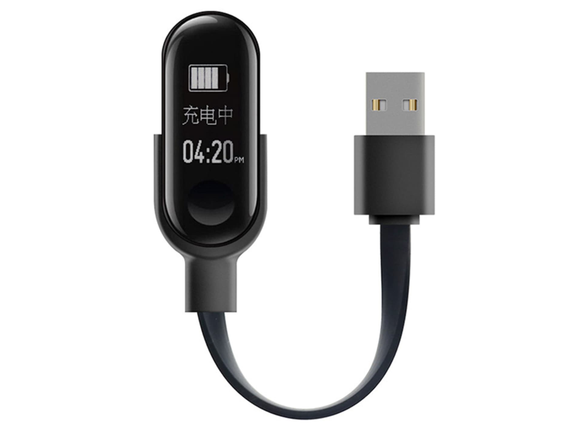 

Kabel USB ładowarka Alogy do Xiaomi Mi Band 3 czarny