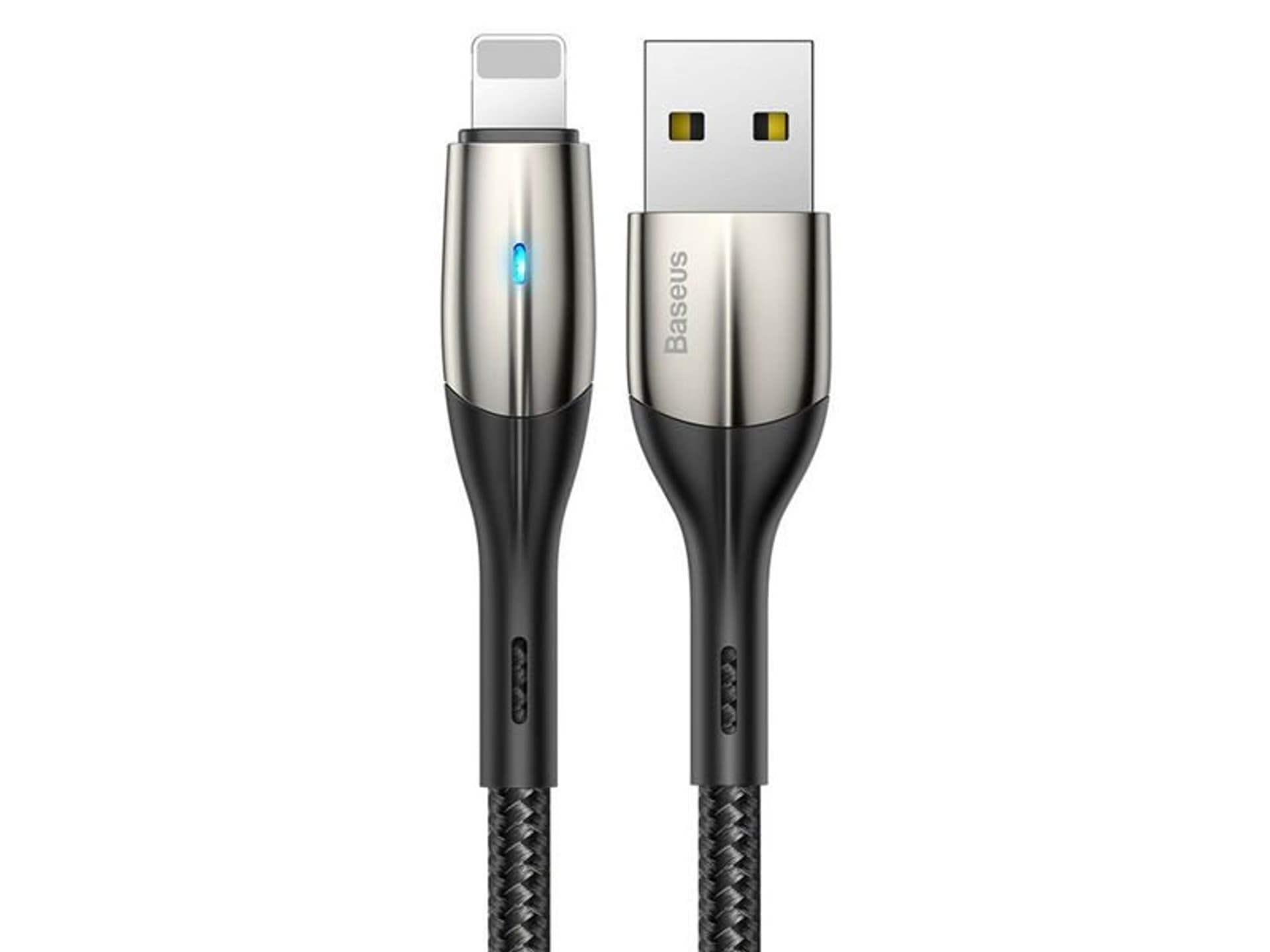 

Kabel USB Baseus Horizontal LED Apple Lightning 50cm Black