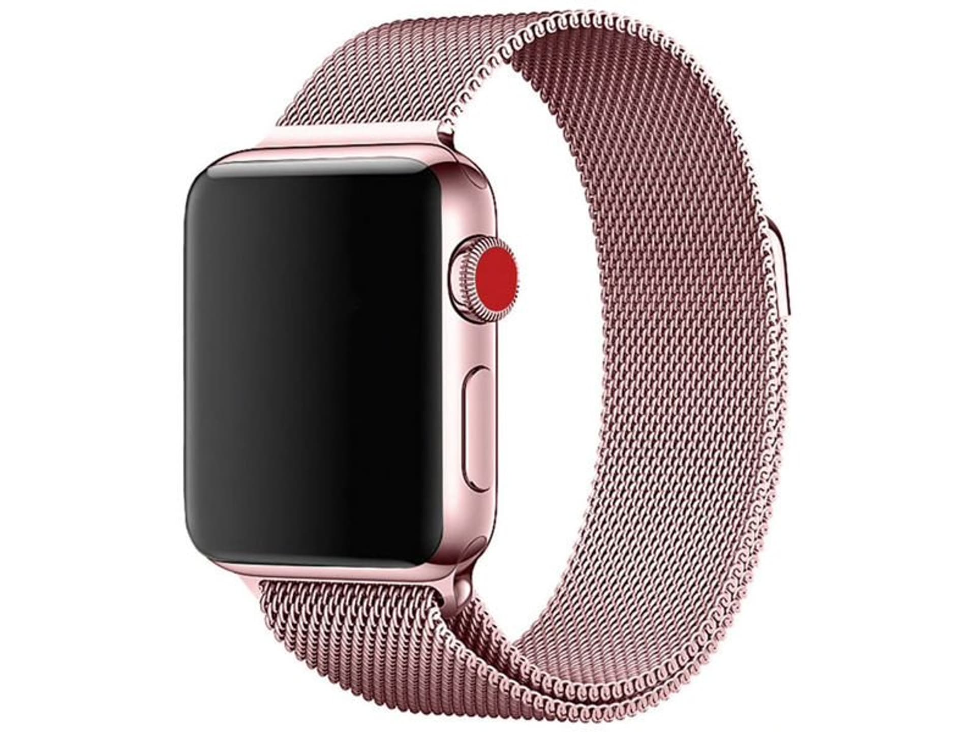 

Bransoleta Milanese pasek Alogy do Apple Watch 38/40/41mm różowa