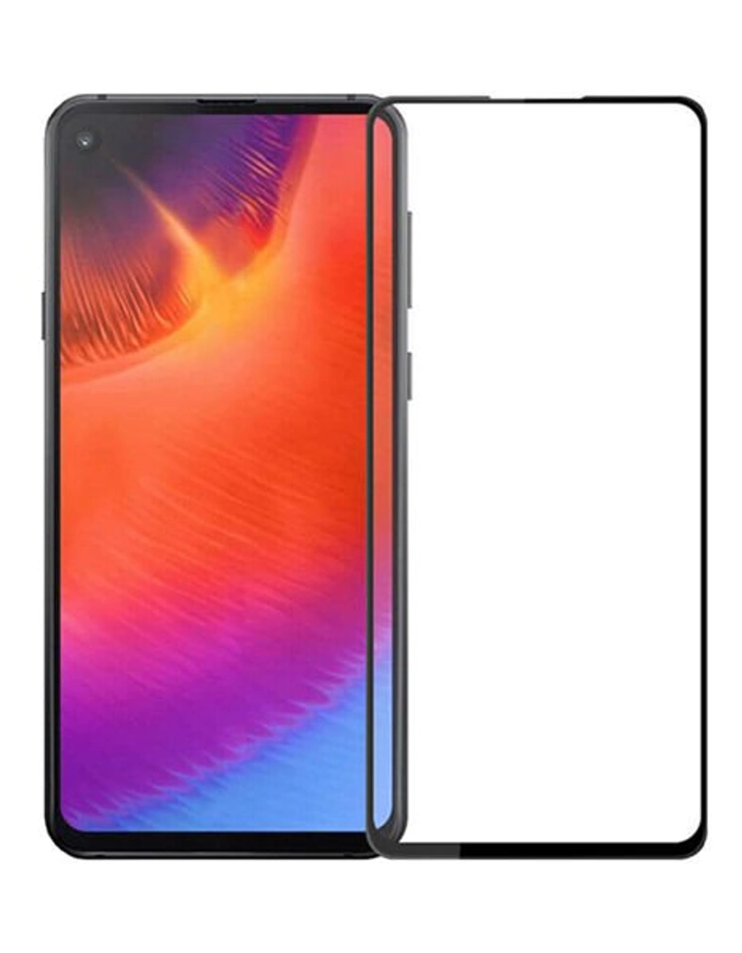 

Szkło Alogy Full Glue case friendly do Samsung Galaxy A60/M40 Czarne
