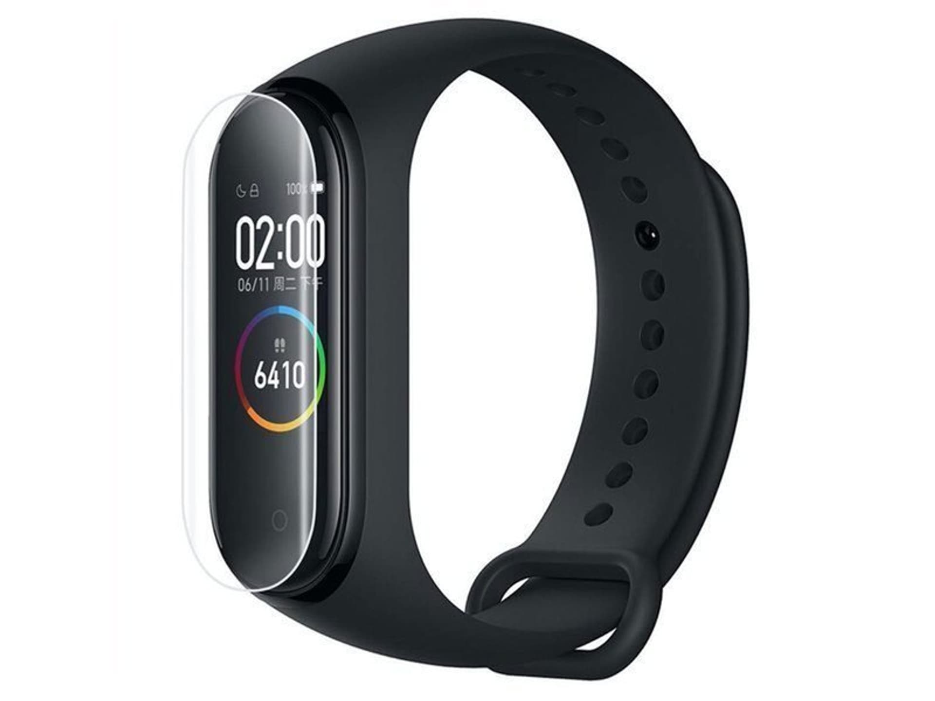 

Folia poliwęglanowa x5 ochronna Alogy do Xiaomi Mi Band 4