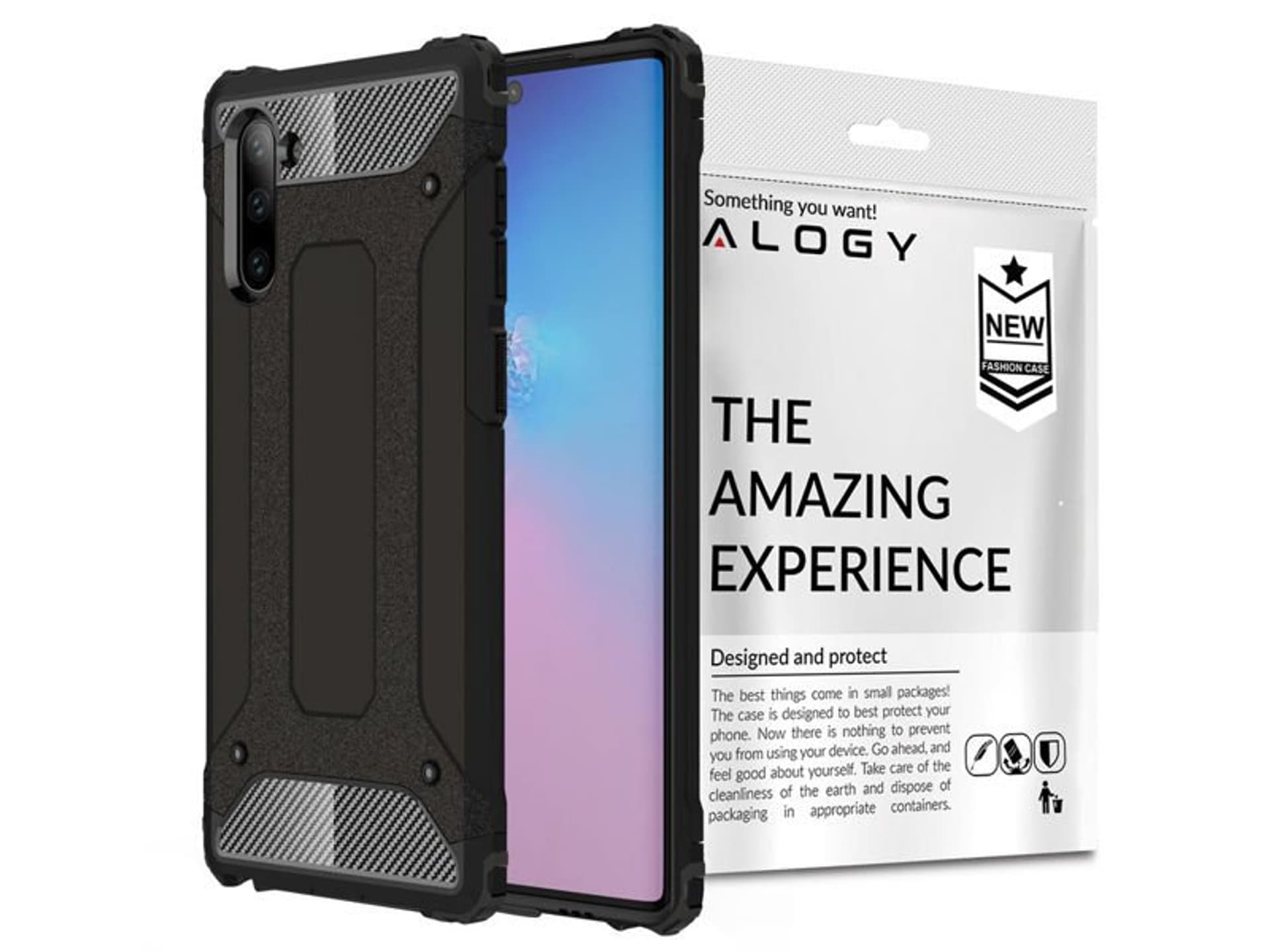 

Etui Alogy Hard Armor do Samsung Galaxy Note 10 czarne