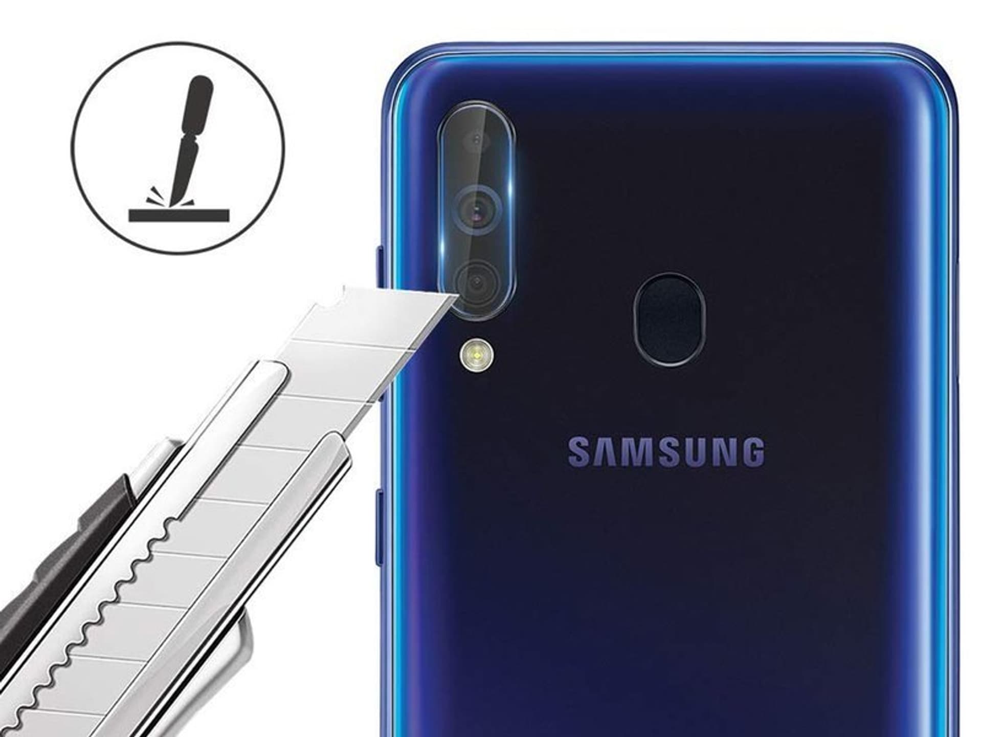 

Szkło hartowane Alogy na tył obiektyw do Samsung Galaxy A60/M40