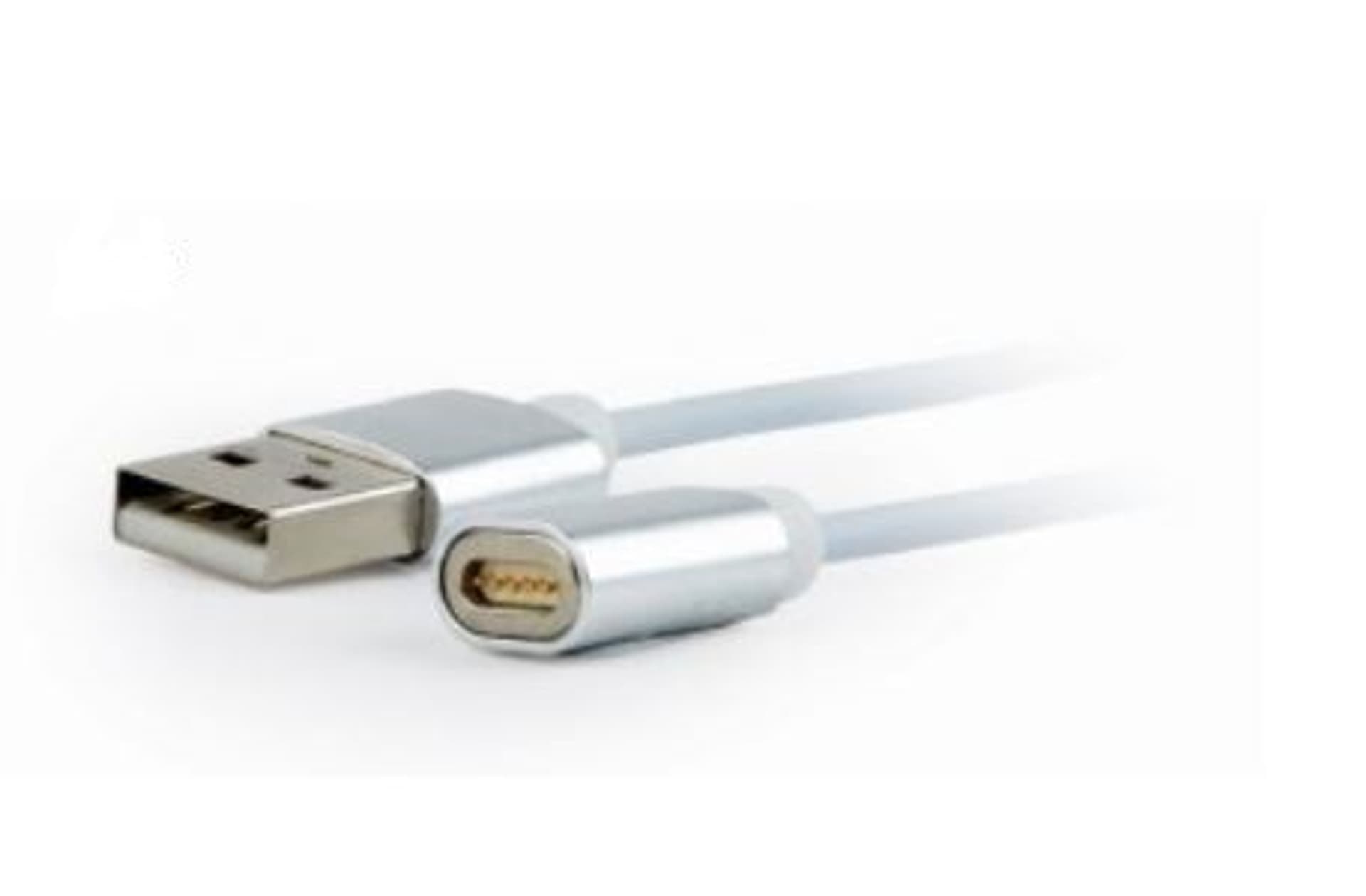 

Kabel USB magnetyczny 3w1/1m/srebrny