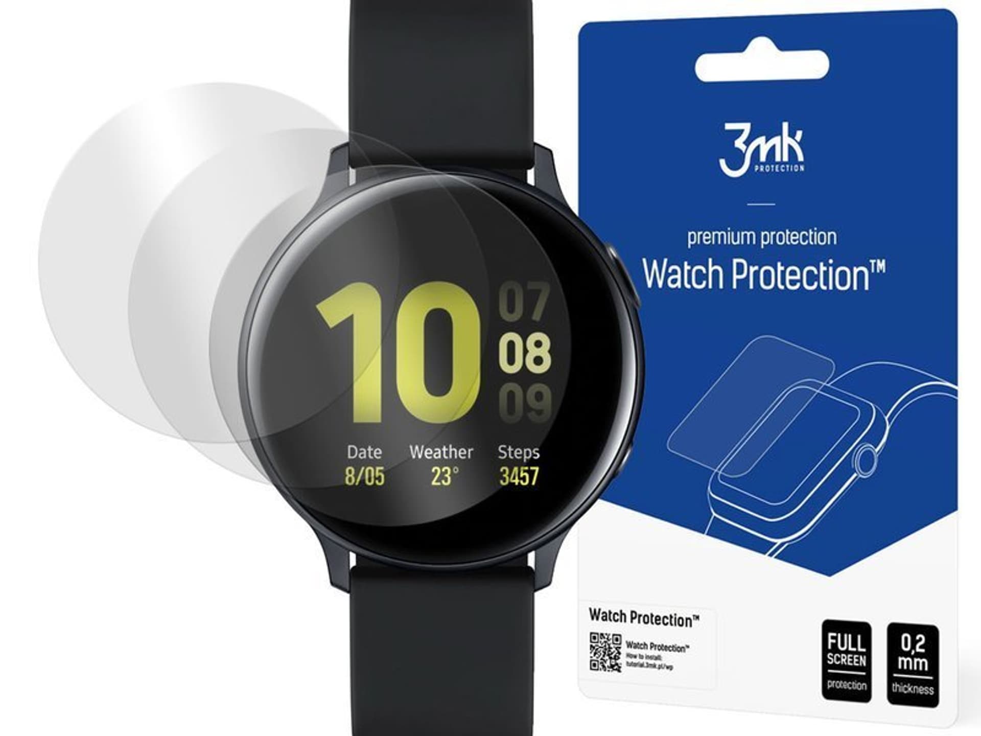 

3MK Folia ARC FS Sam Watch 2 Active 40mm Folia Fullscreen