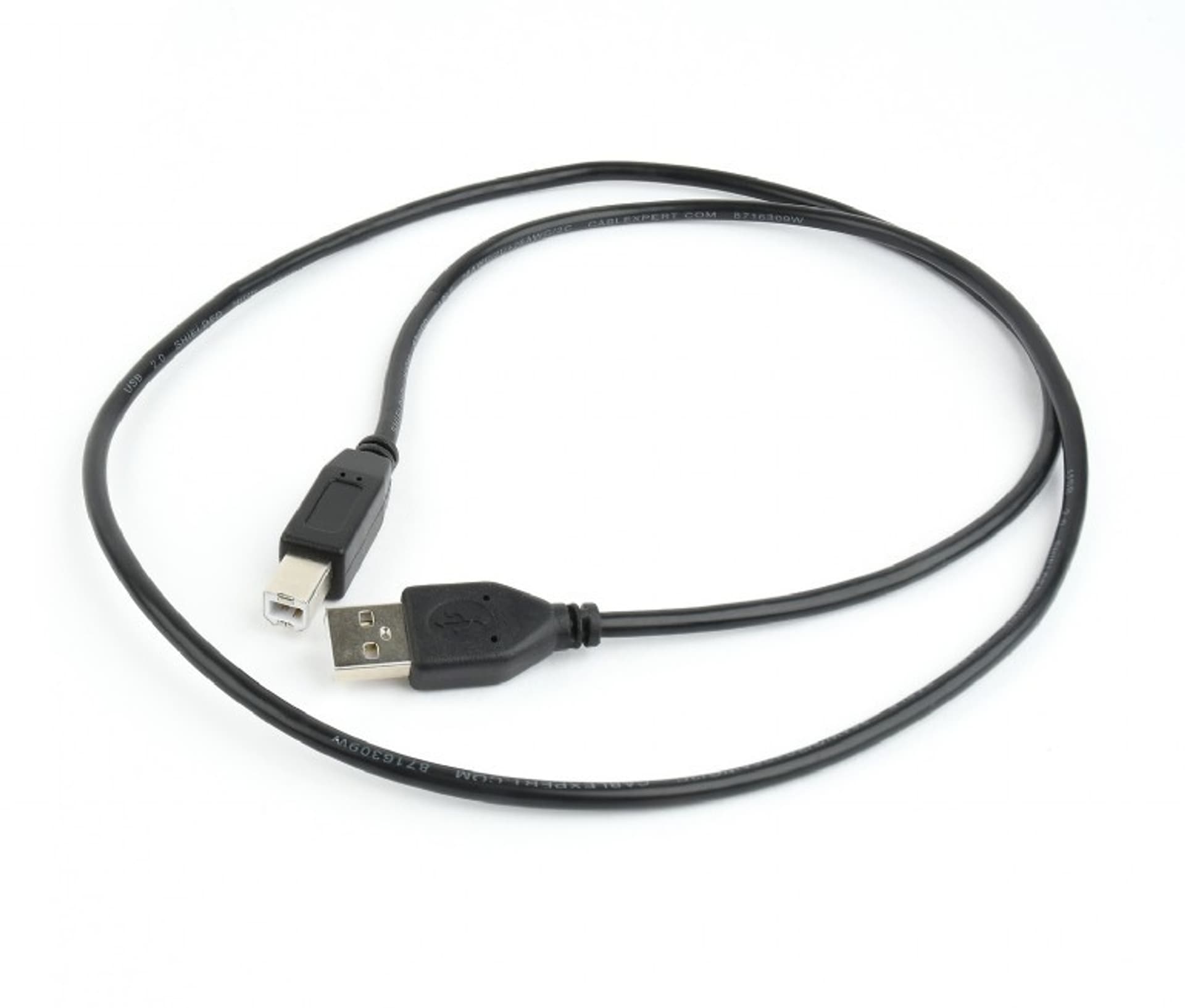 

Kabel USB 2.0 AM-BM 1m/czarny