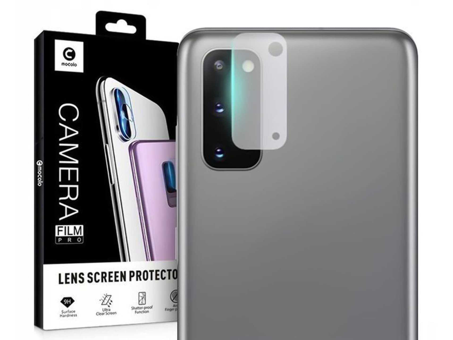 

Szkło hartowane Mocolo na aparat obiektyw do Samsung Galaxy S20