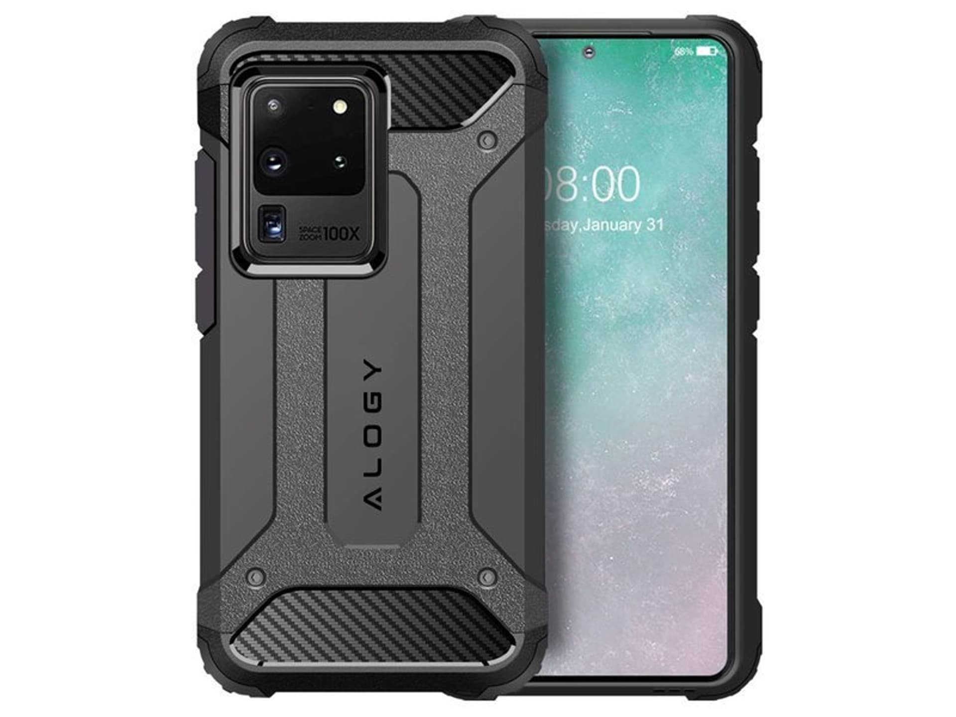 

Etui Alogy Hard Armor do Samsung Galaxy S20 Ultra szare