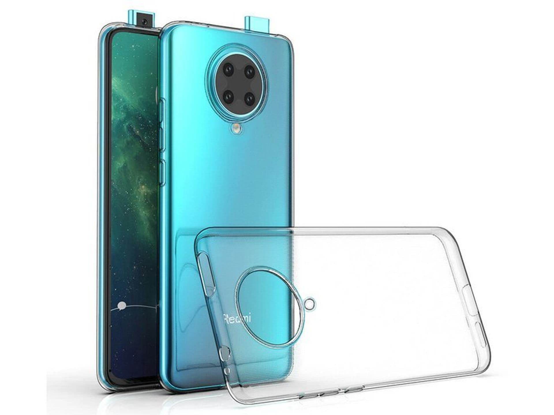 

Etui Xiaomi Redmi K30 Pro silikonowe przezroczyste