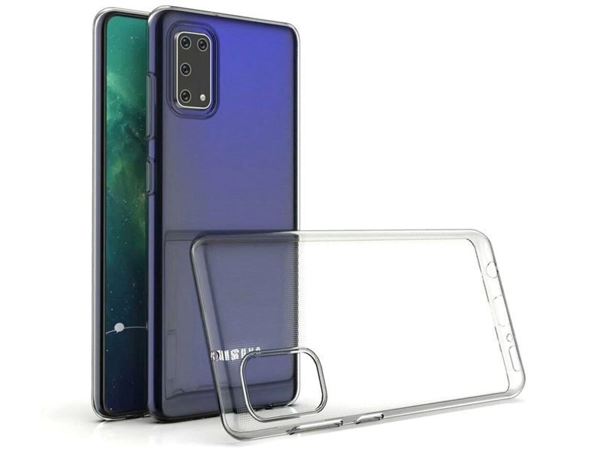 

Etui Samsung A41 silikonowe przezroczyste
