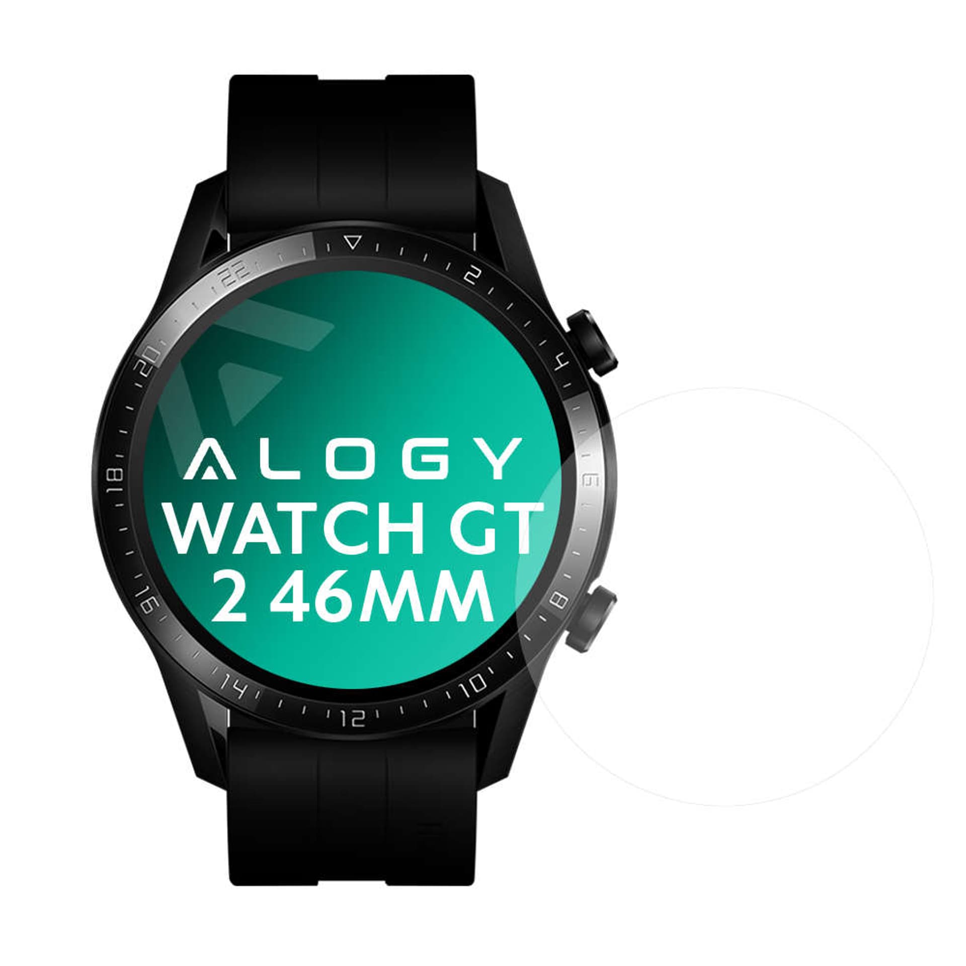 

Szkło hartowane Alogy na ekran do Huawei Watch GT 2 46mm