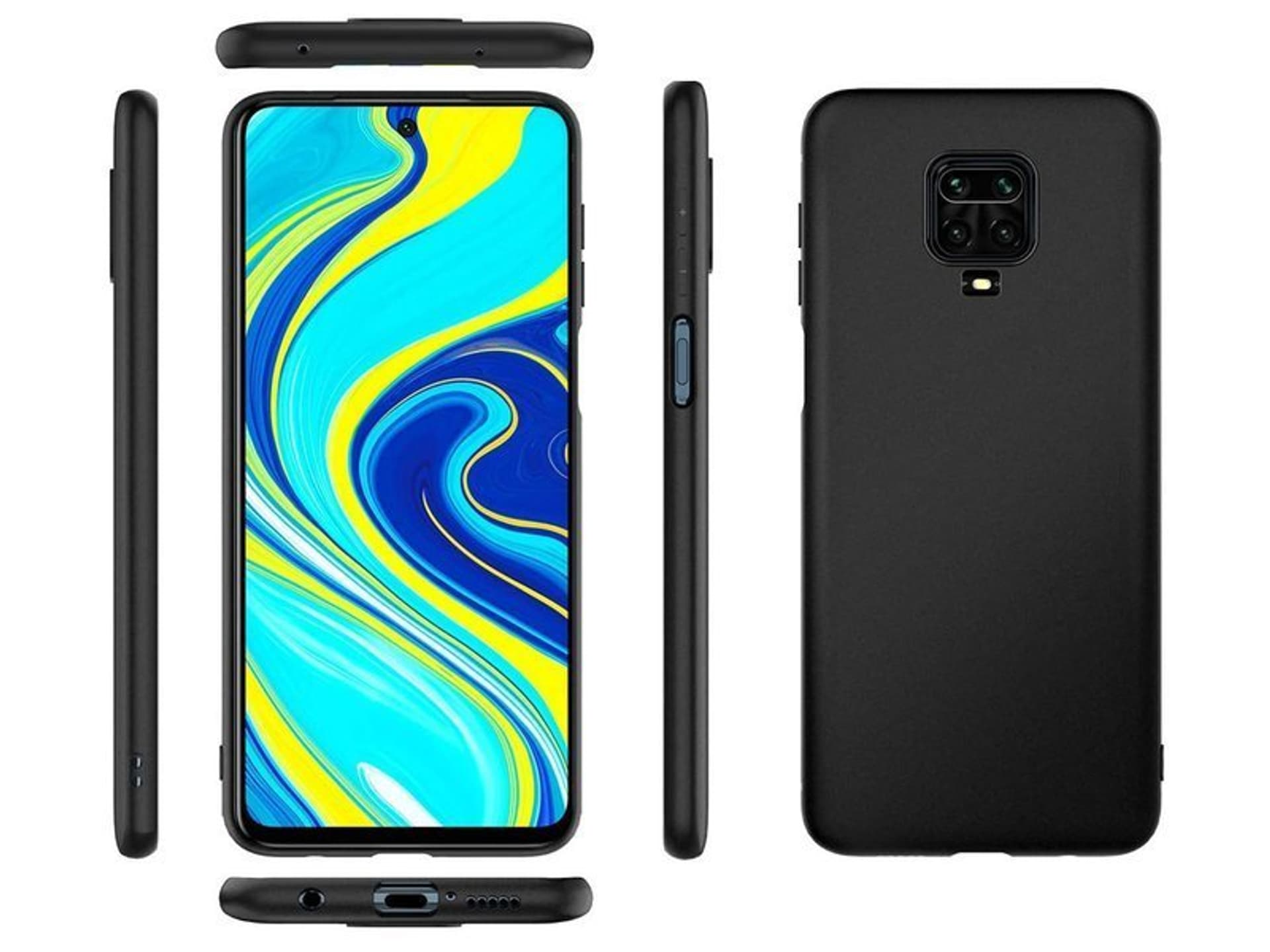 

Etui silikonowe Alogy slim case do Xiaomi Redmi Note 9S/ Pro/ Max czarne
