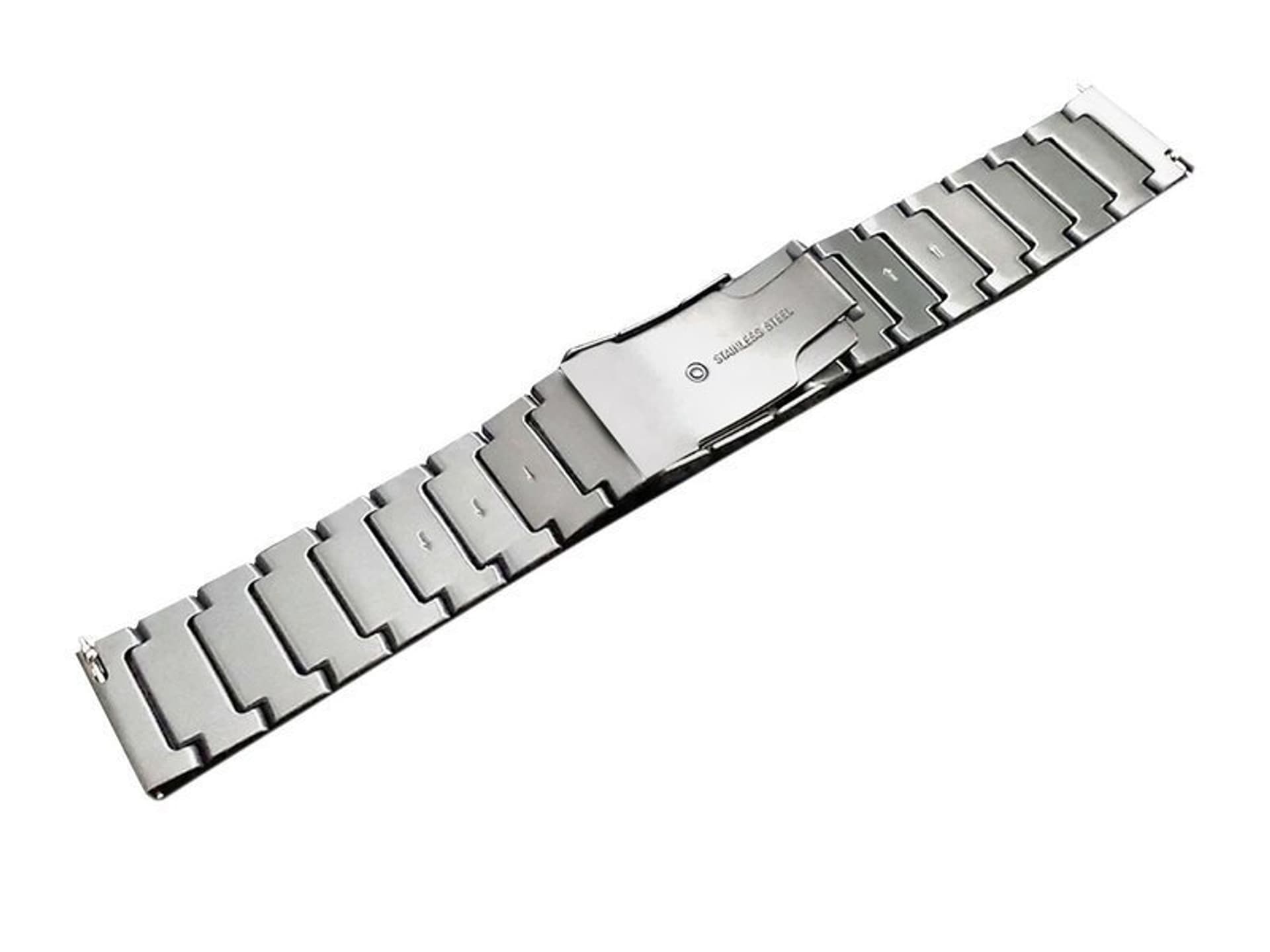 

Bransoleta Steel Simple pasek Alogy stal nierdzewna do smartwatcha 20mm Srebrna