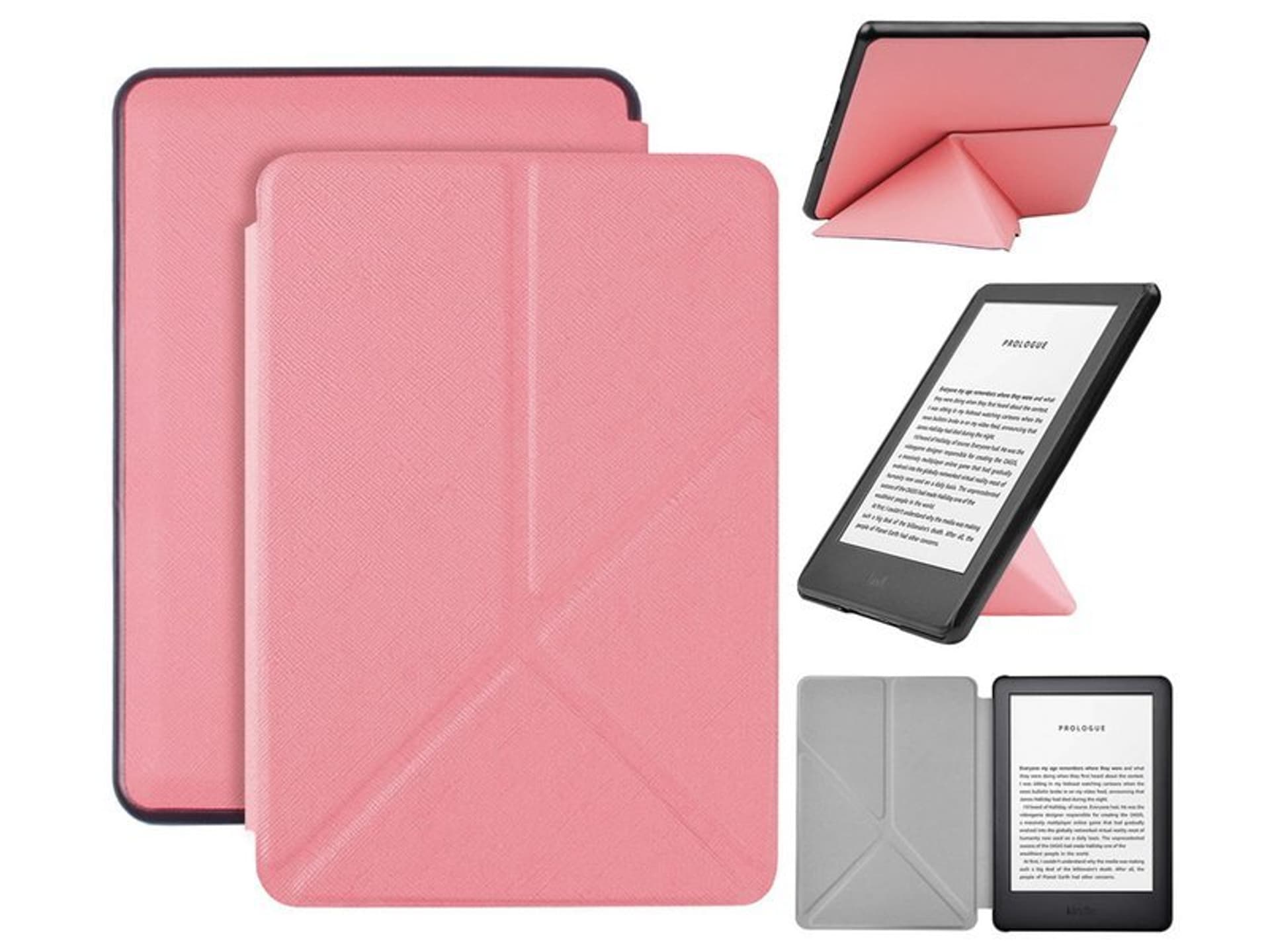 

Etui Alogy Origami do Kindle Paperwhite 4 Różowe
