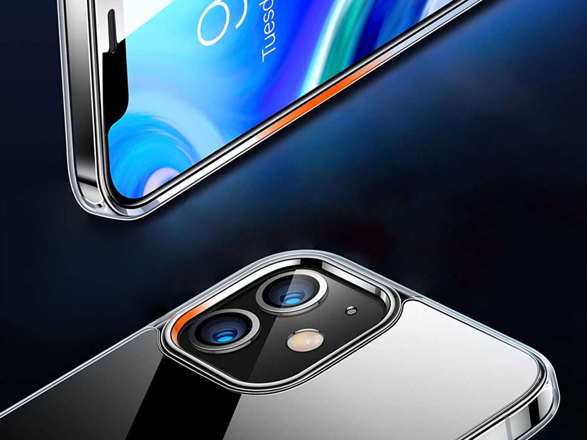 

Etui silikonowe Alogy obudowa case do Apple iPhone 12 Mini 5.4 przezroczyste