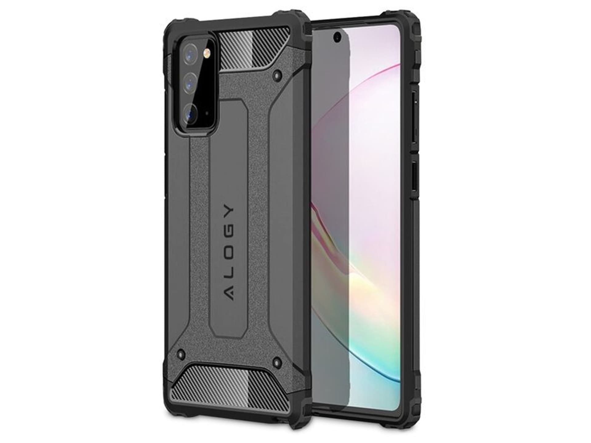 

Etui Alogy Hard Armor do Samsung Galaxy Note 20 szare