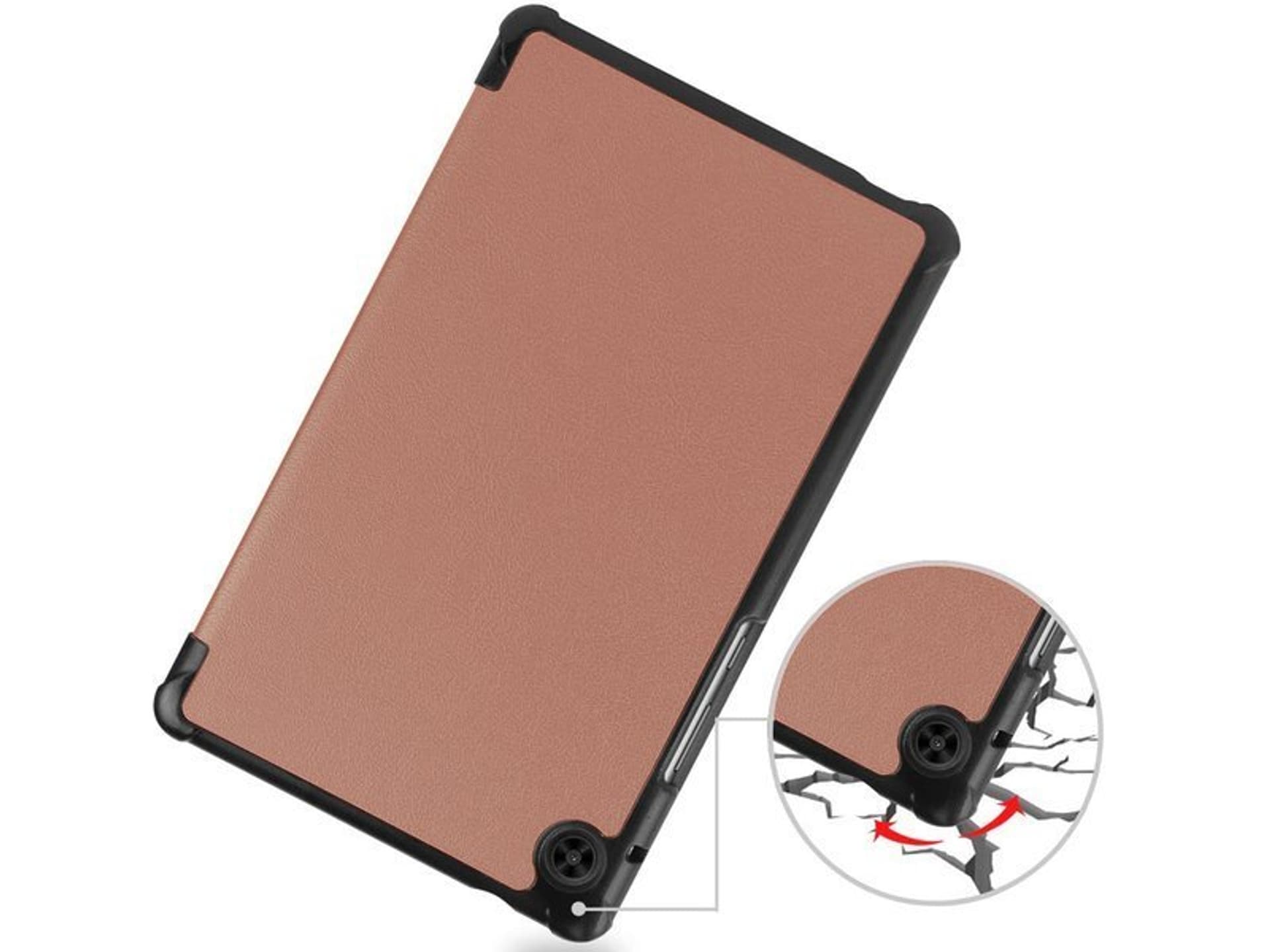 

Etui Alogy Book Cover do Huawei MatePad T8 8.0 Różowe złoto