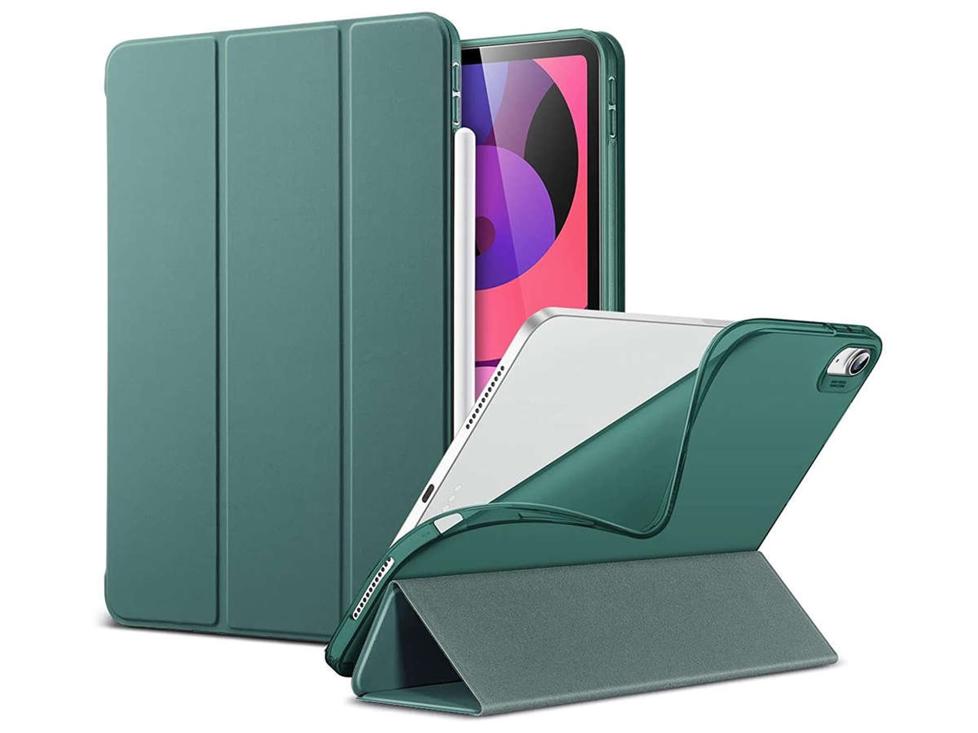 

Etui obudowa ESR Rebound Slim Pencil do Apple iPad Air 4 2020 / 5 2022 Cactus Green